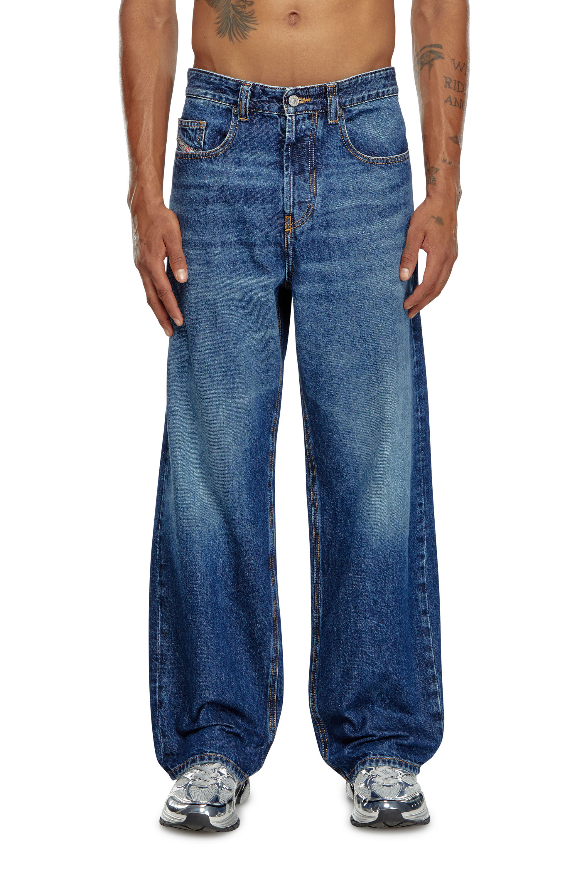 Diesel - Male's Relaxed Jeans 2001 D-Macro 09I27, null - 3