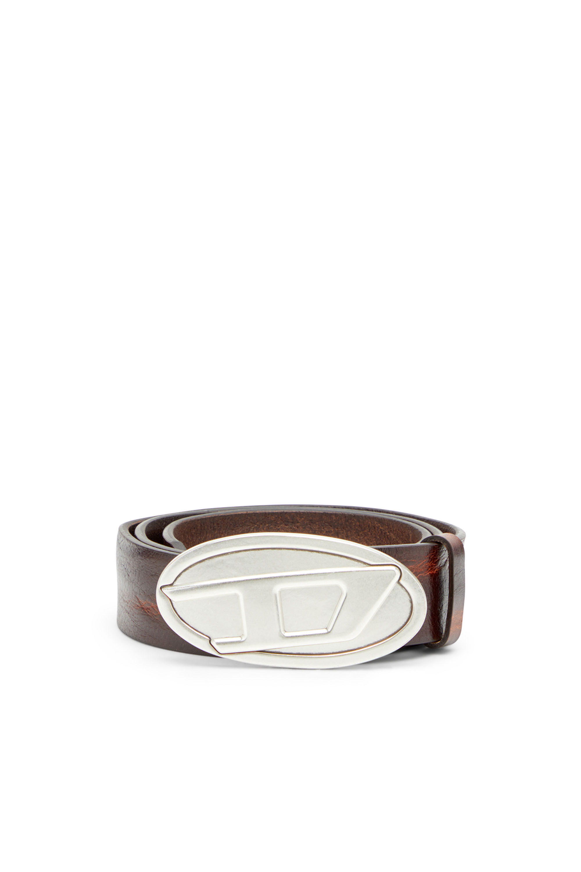 Diesel - B-1DR 2.0, Male's 4cm belt in waxed leather in null - 1