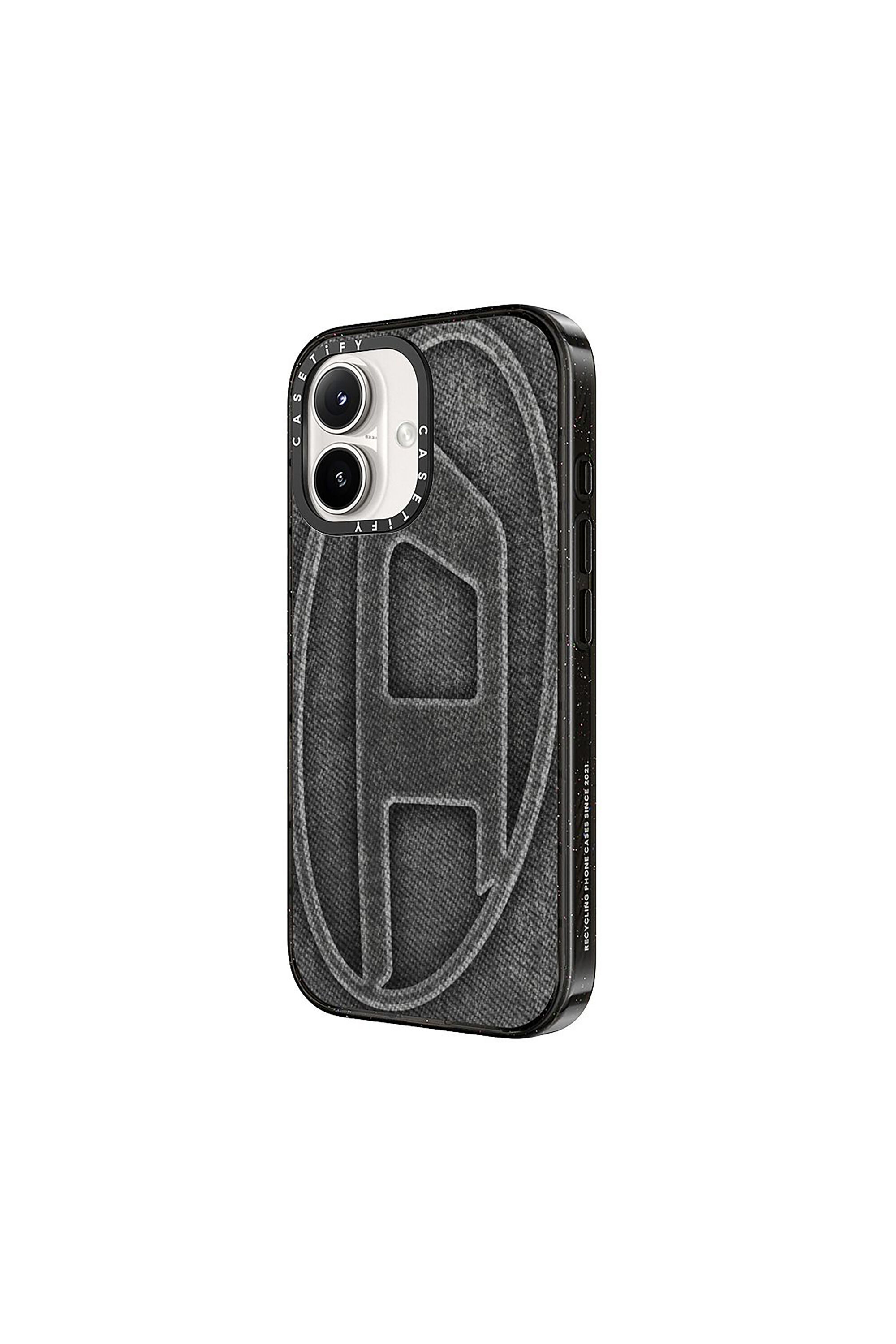 Diesel - 60540 MOULDED CASE, Unisex's iPhone 16 in ブラック - 2