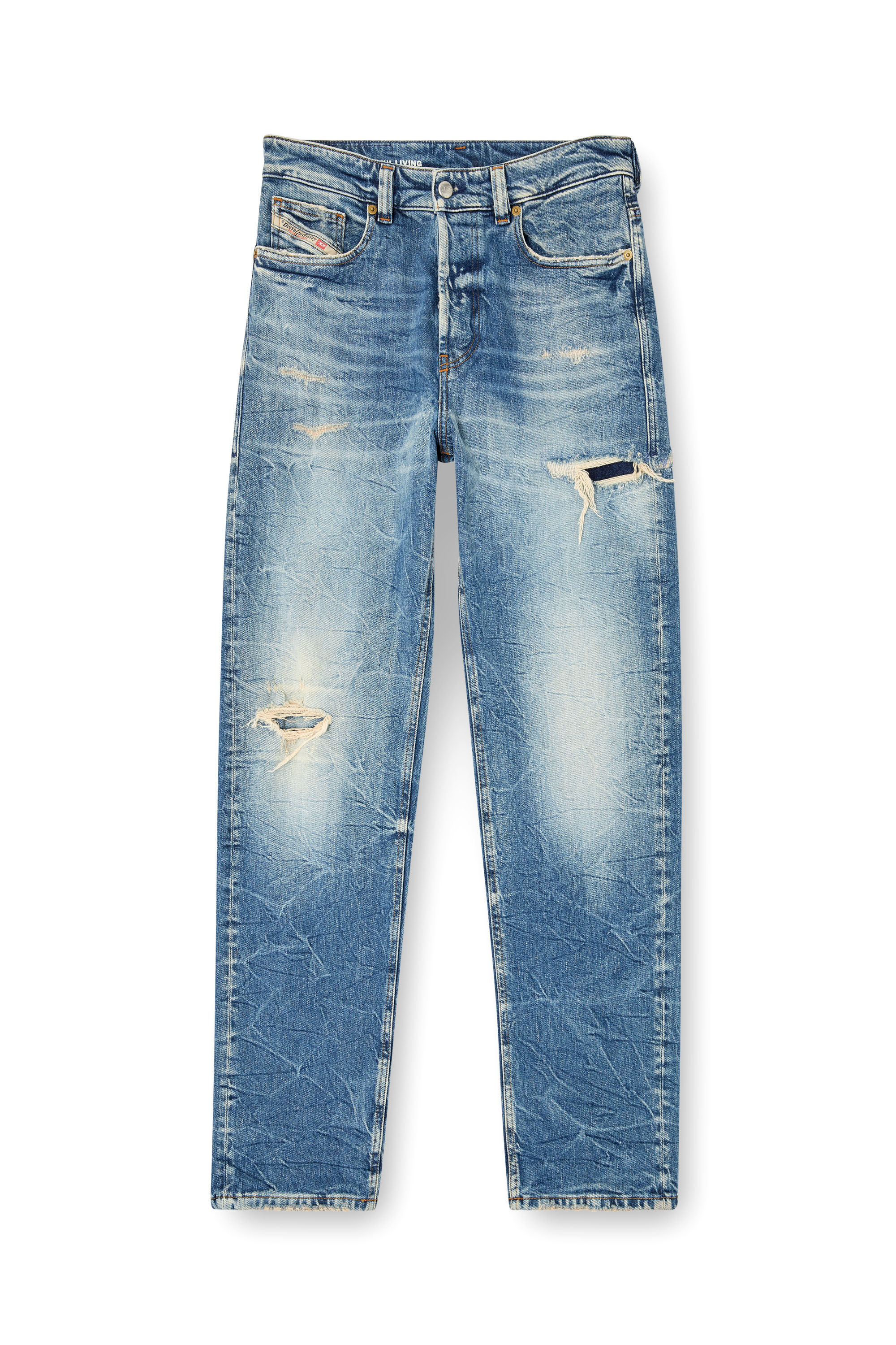 Diesel - Female's Regular Jeans 1988 D-Ark 007AY, ミディアムブルー - 2