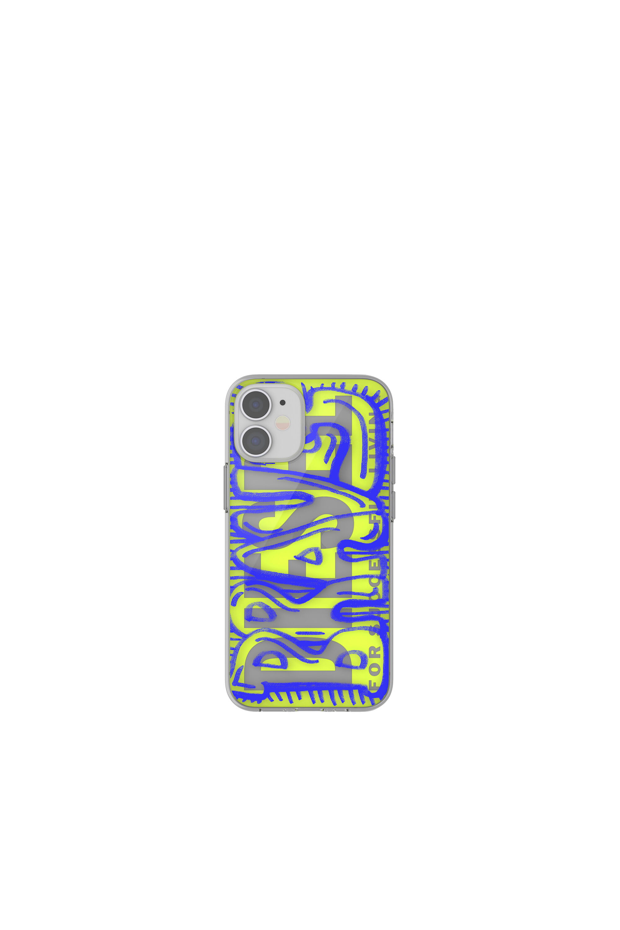Diesel - 42563 STANDARD CASE, Unisex's iPhone 12 mini　ケース in ブルー/グリーン - 2