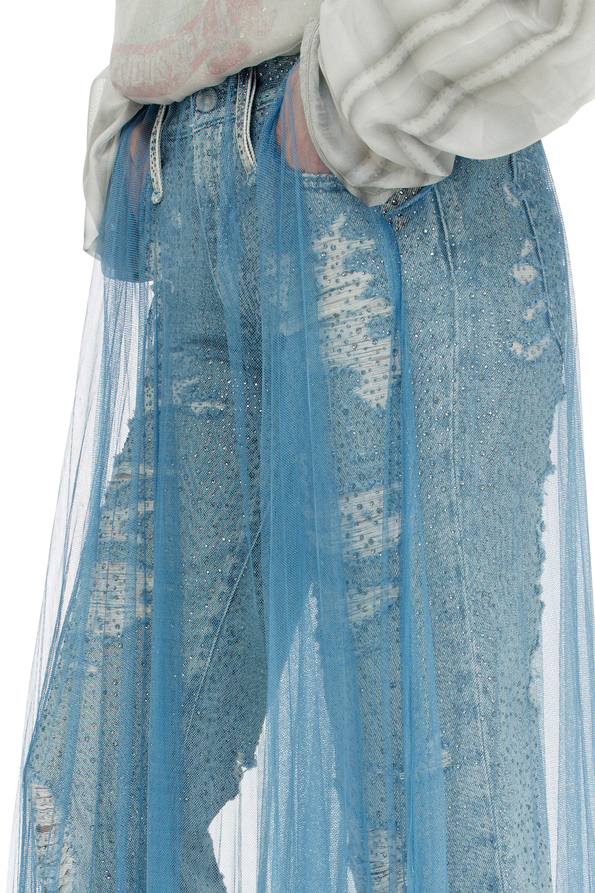 Diesel - Female's Regular Jeans D-Aisi 0DBER, ミディアムブルー - 7