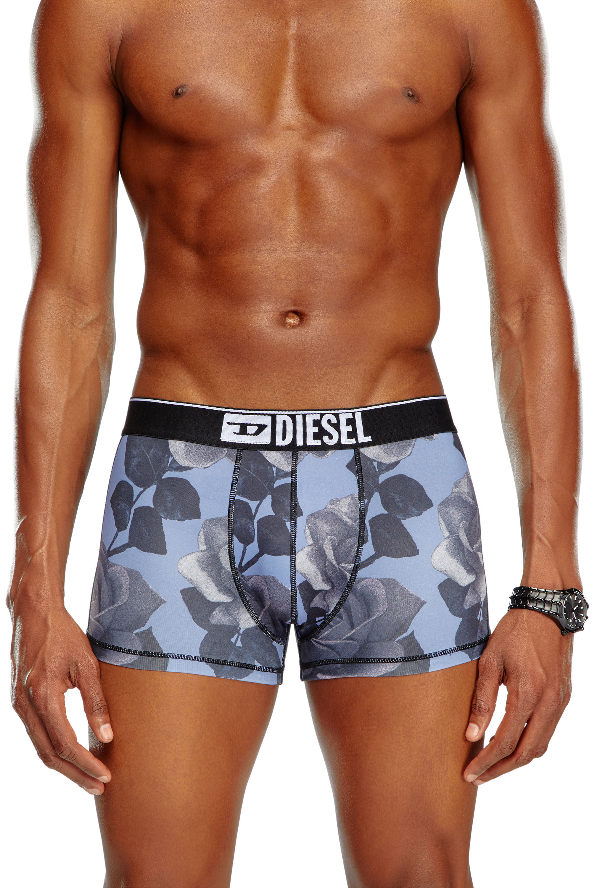 UMBX-DAMIEN Boxer briefs with rose print｜マルチカラー｜メンズ｜DIESEL