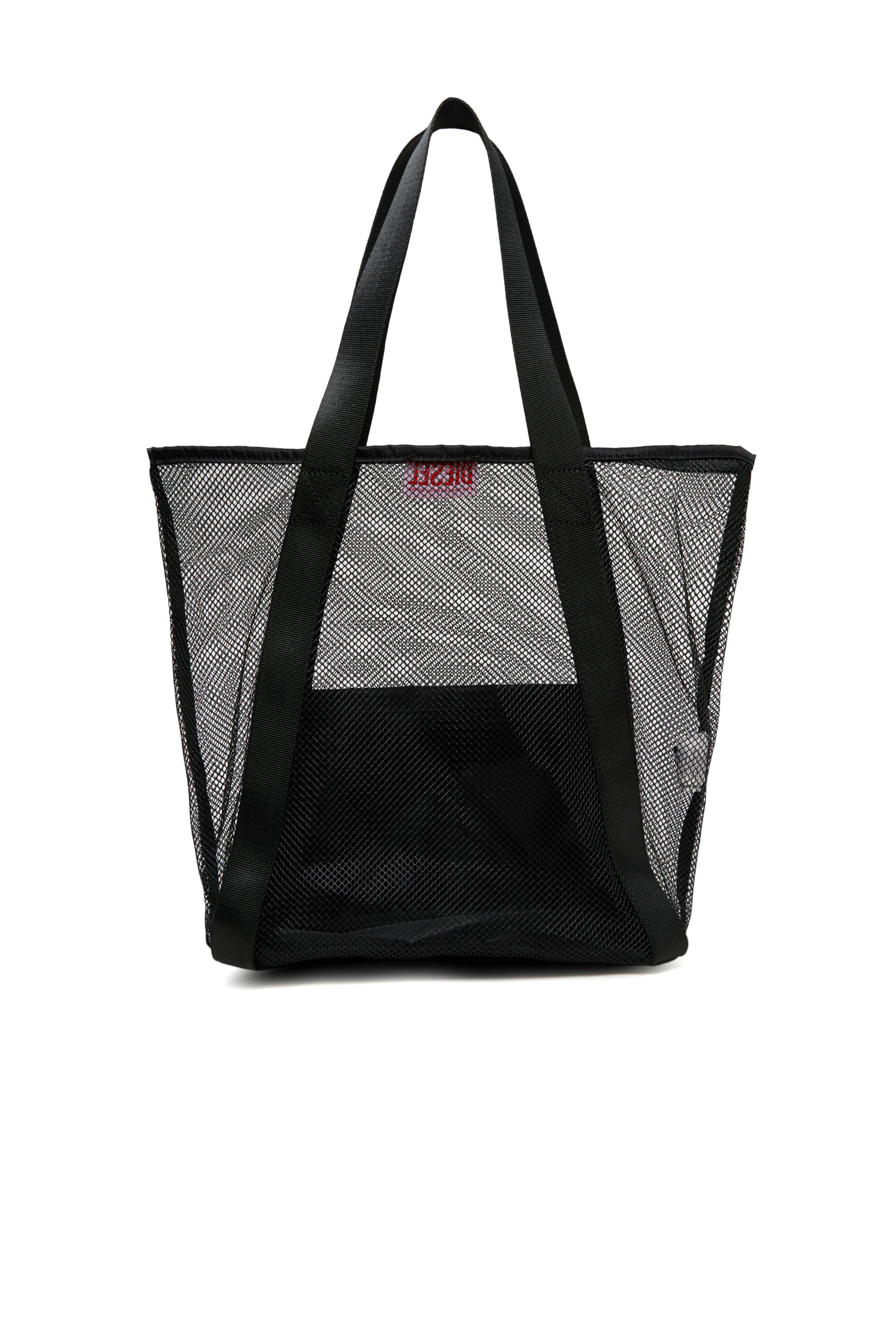 Diesel - WAPYS, Female's WAPYS-Tote bag in nylon mesh in ブラック - 2