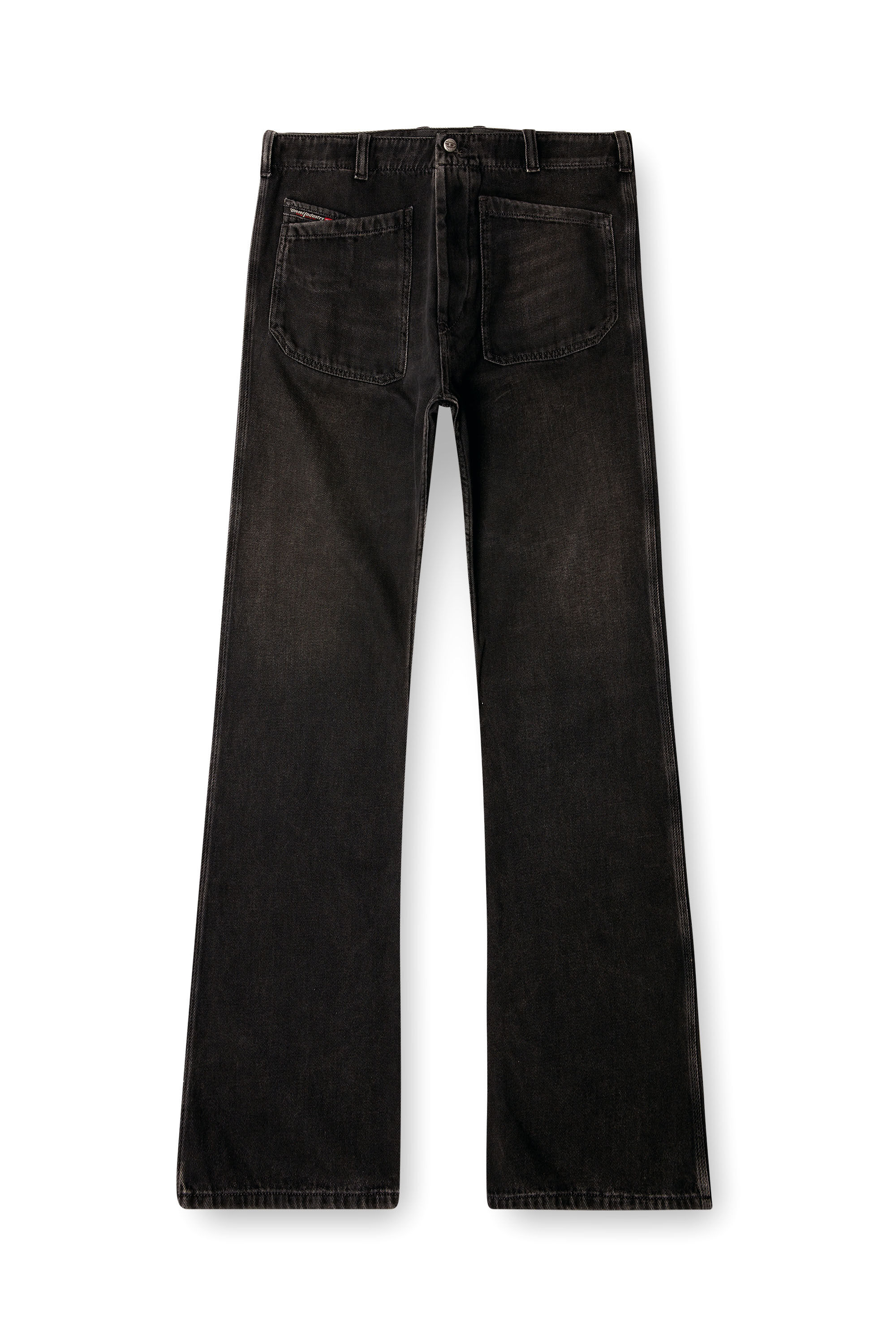 Diesel - Male's Bootcut Jeans D-Moorix 09J96, ブラック/ダークグレー - 2