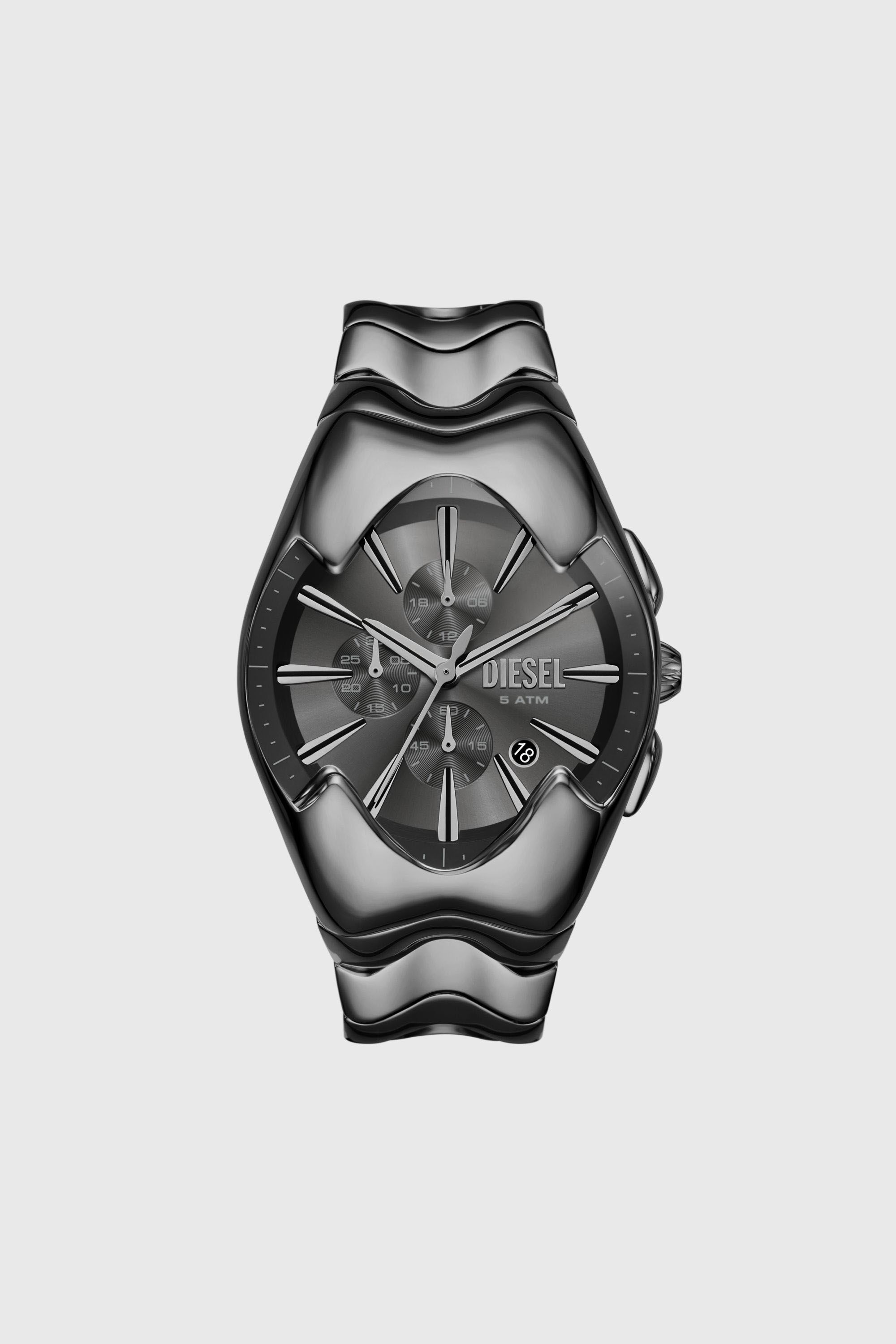 DZ4682 Mercurial stainless steel watch｜グレー｜メンズ｜DIESEL