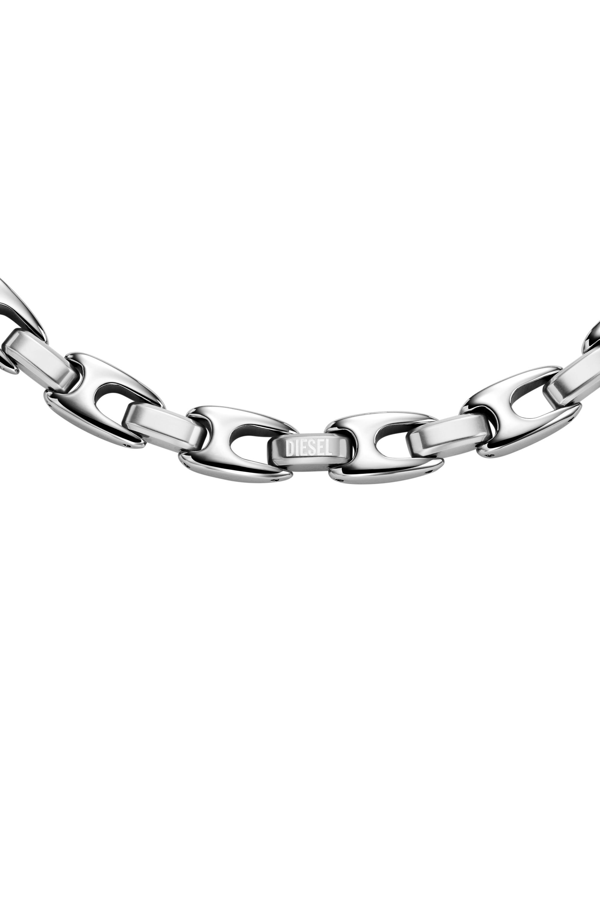 DX1650040 JEWELLERY Stainless steel chain necklace｜シルバー