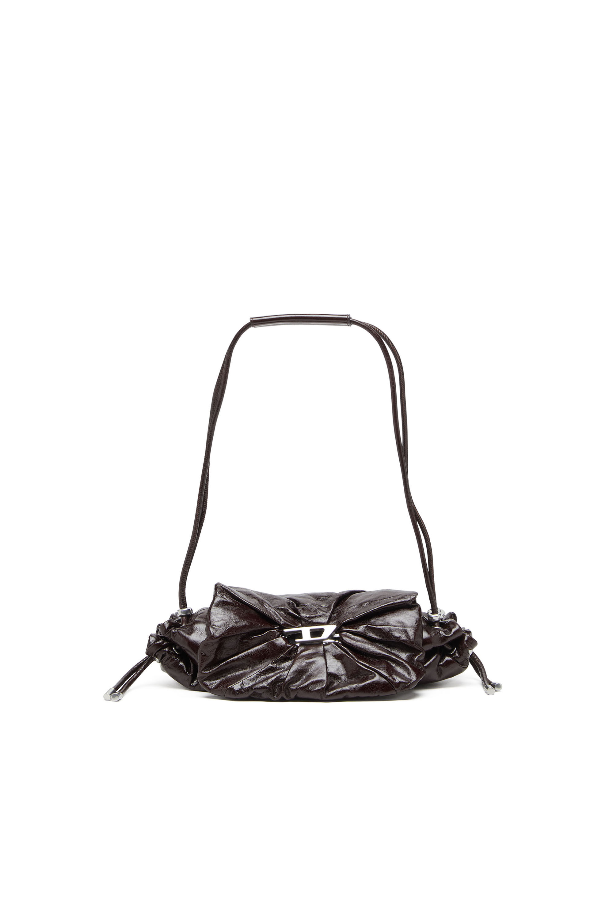Diesel - SCRUNCH-D SHOULDER S, Female's ショルダーバッグ in ダークブラウン - 2