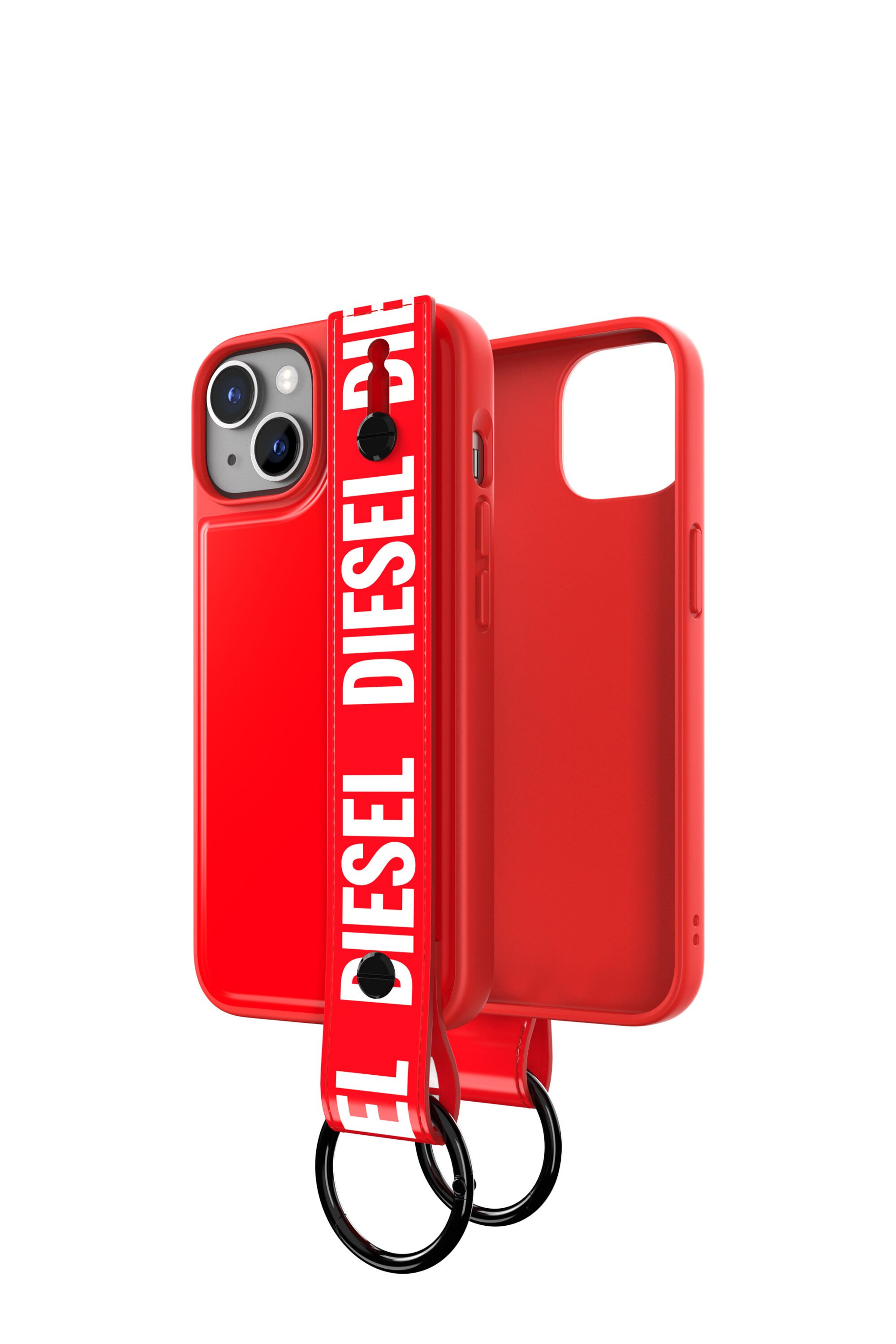 Diesel - 51496 MOULDED CASE, Unisex's iPhone 14 対応 ケース in レッド - 1