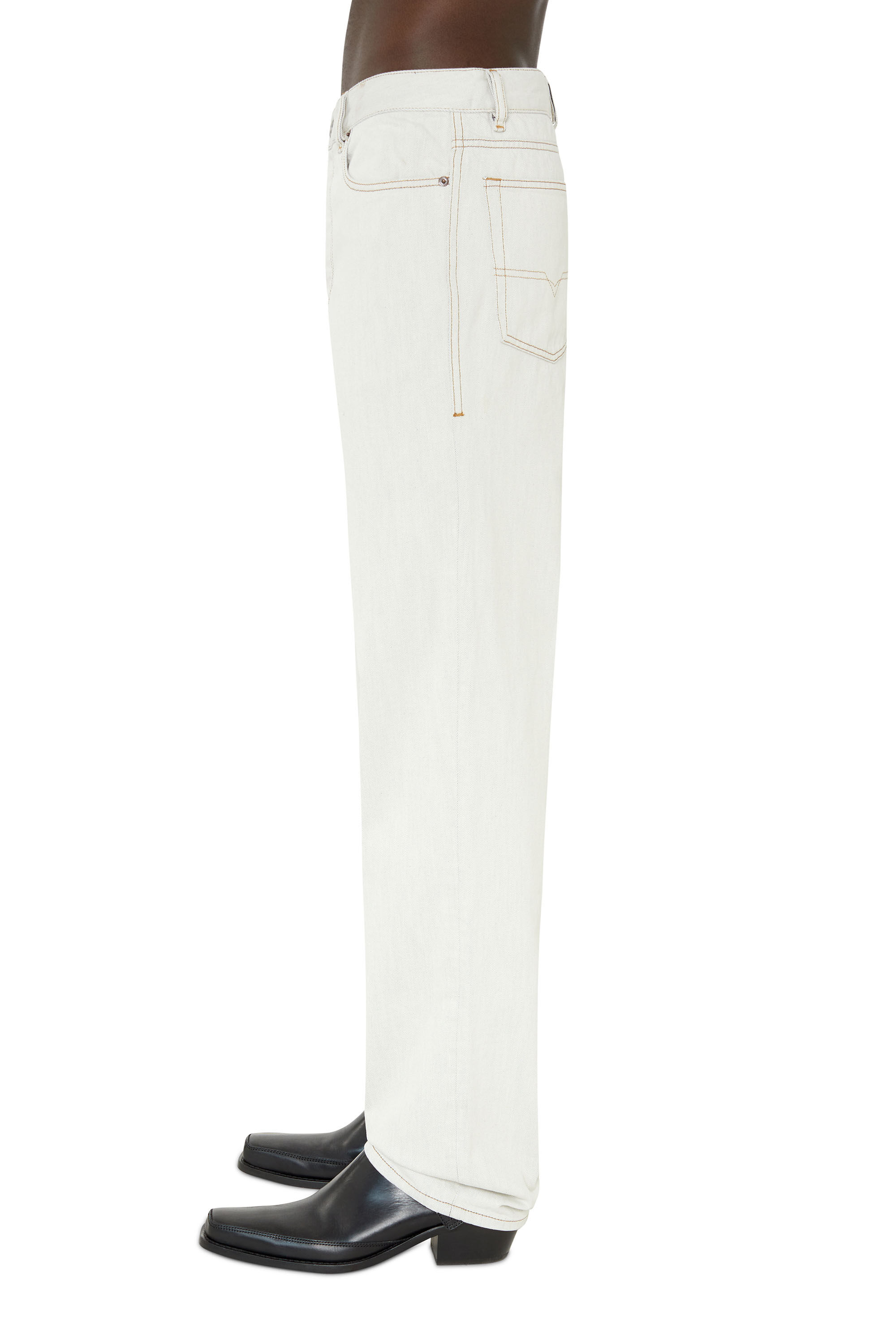Diesel - Straight Jeans 1955 D-Rekiv 09B93, ホワイト - Image 6