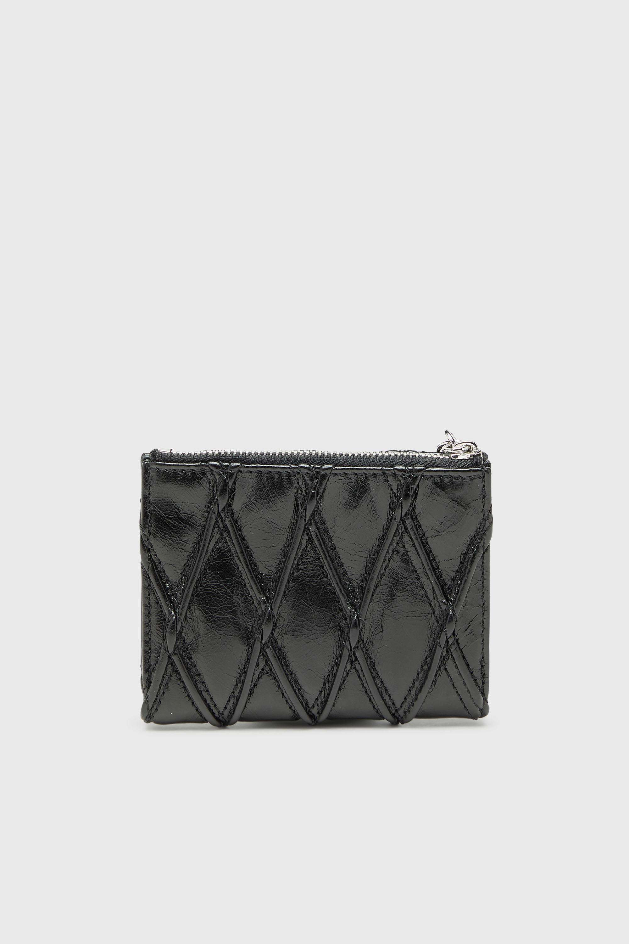 Diesel - D-CHARMS BI FOLD ZIP II, Female's 二つ折りウォレット in ブラック - 2
