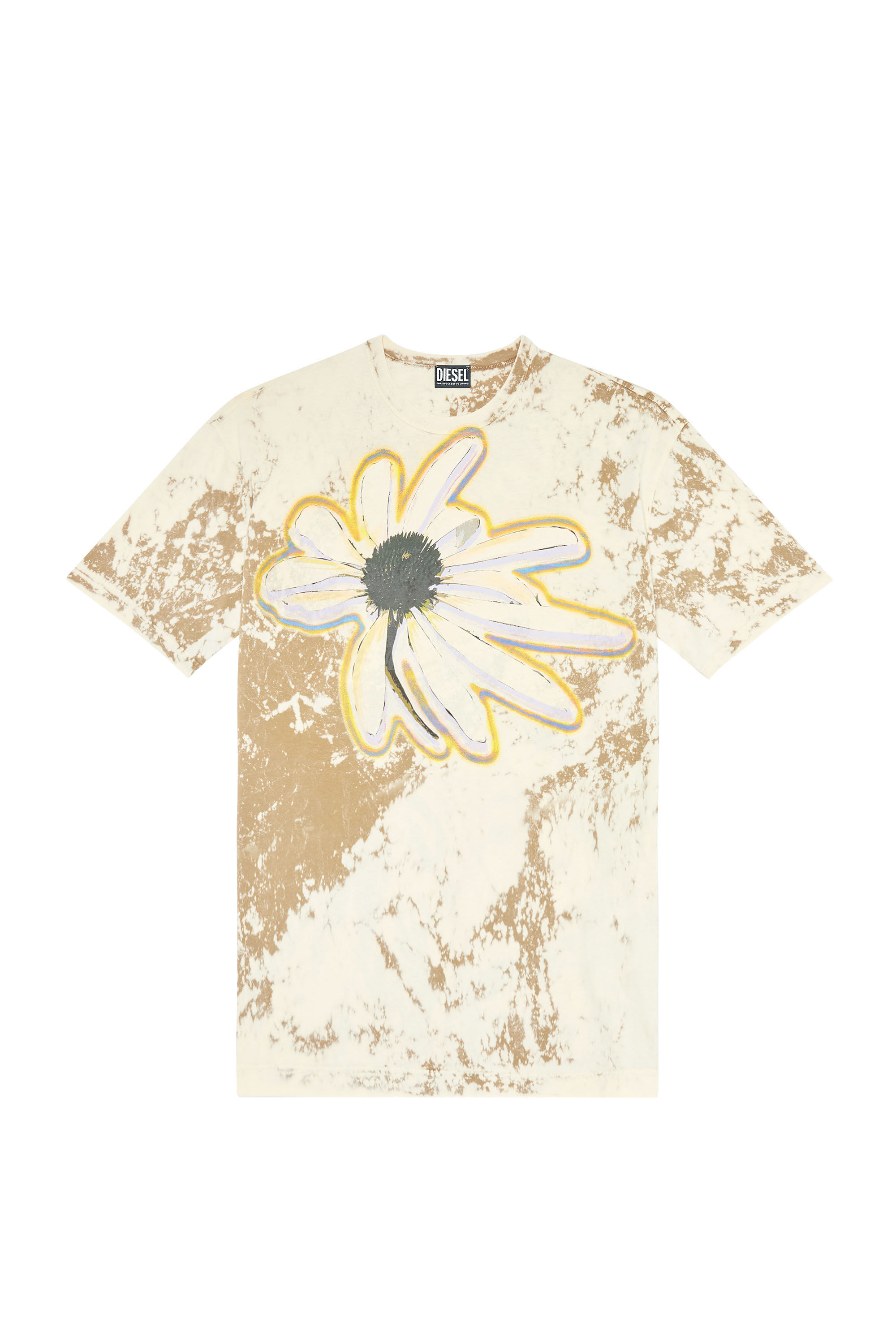 T-WASH-H3（MEN）: アシッドウォッシュTシャツ｜ディーゼル（DIESEL 