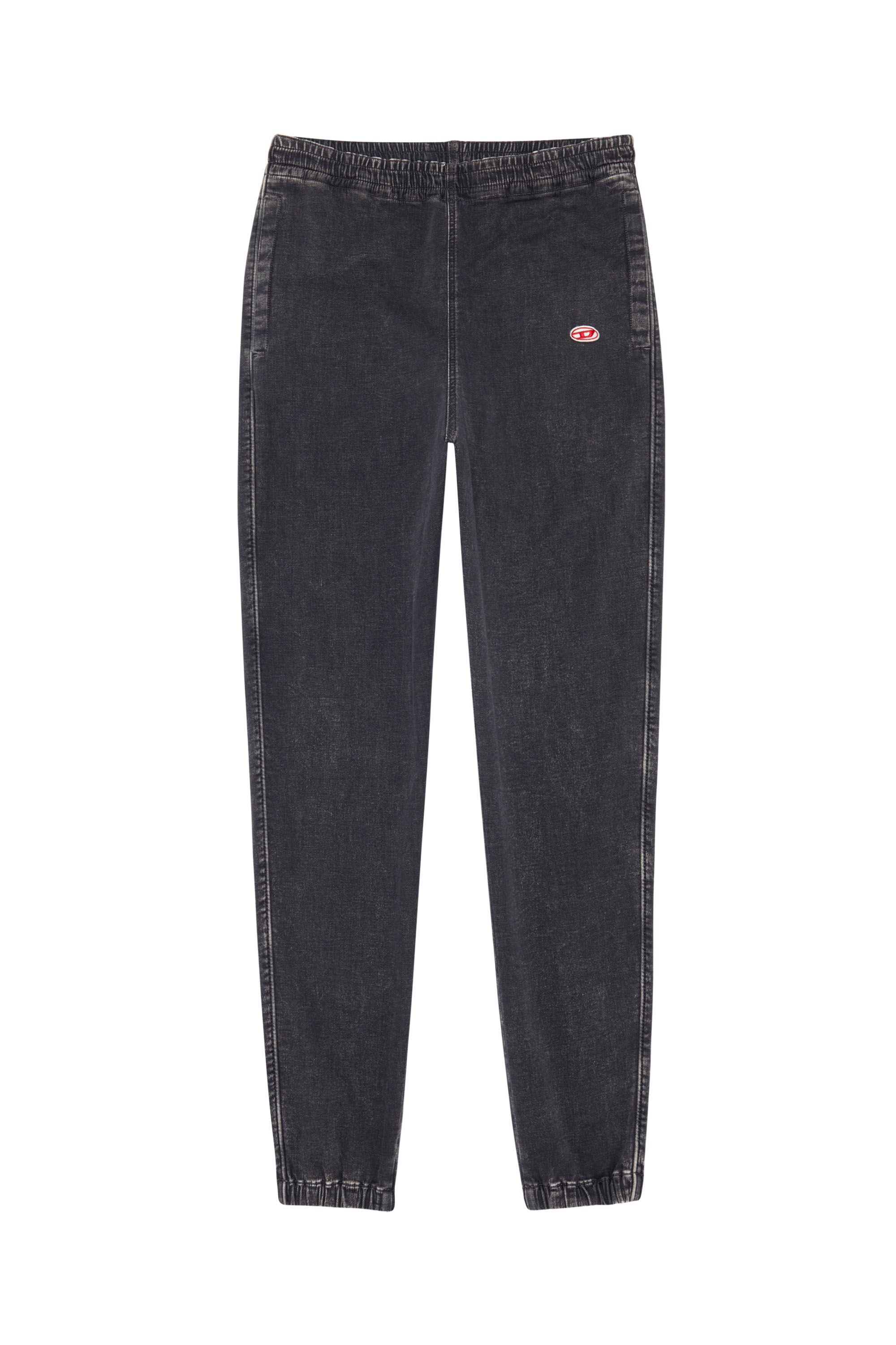 Diesel - Male's Tapered D-Lab Track Denim 069ZE, ブラック/ダークグレー - 2