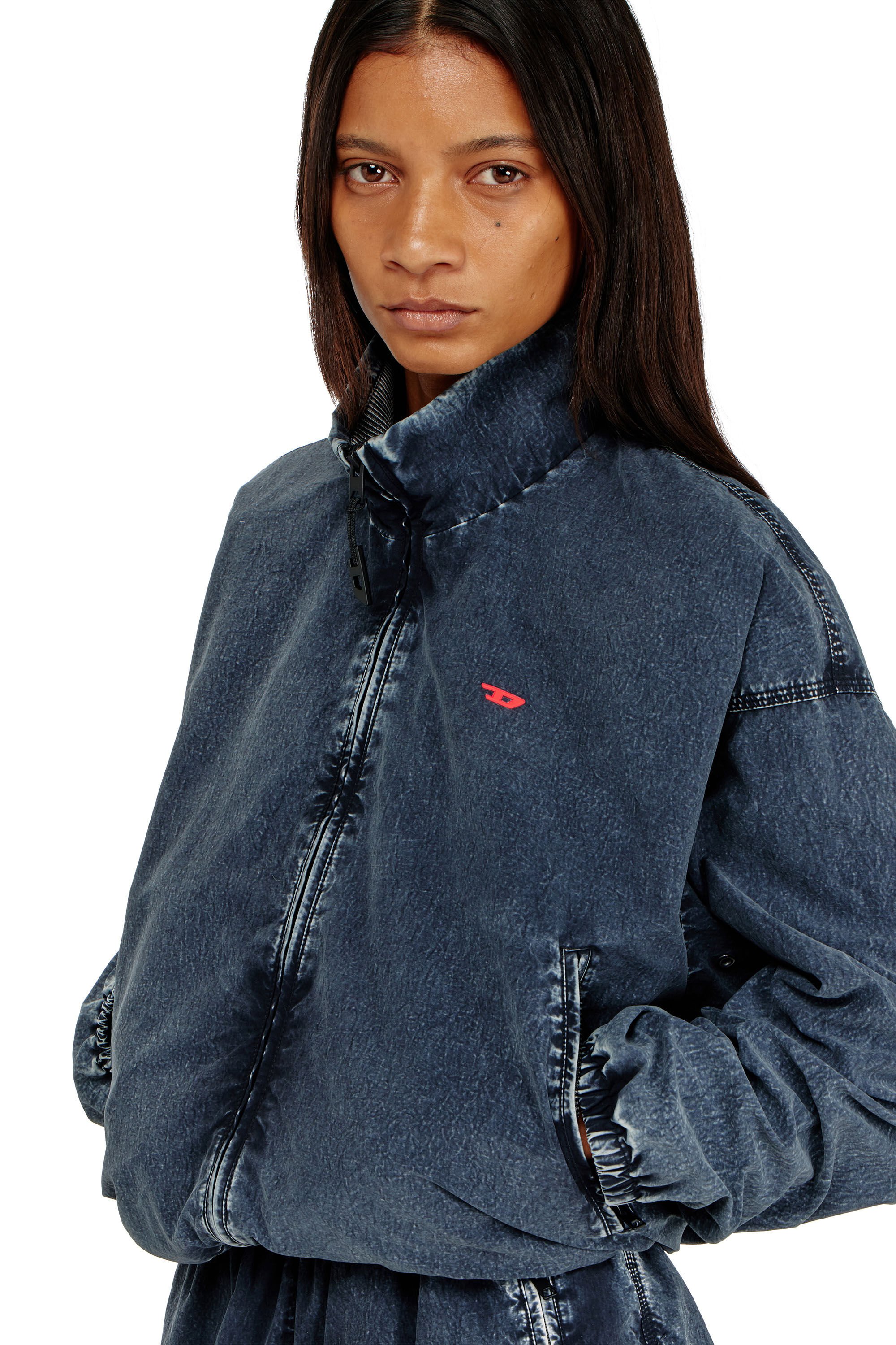 Diesel - G-LEAMER, Female's ジャケット in ダークブルー - 4