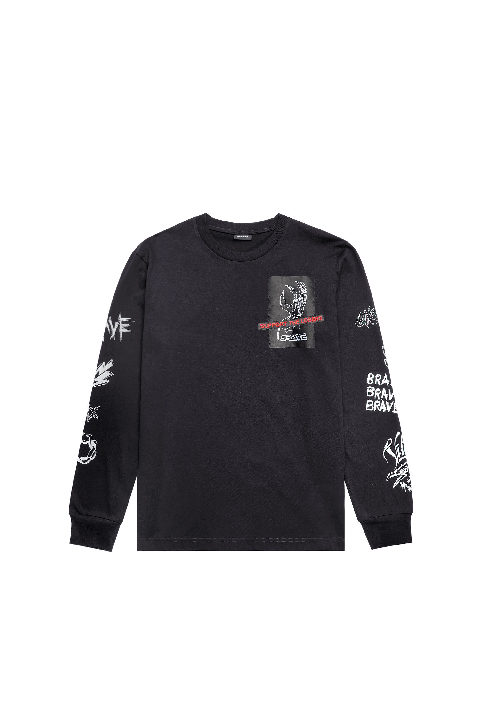 Diesel - T-JUST-LS-A9, ブラック - Image 2