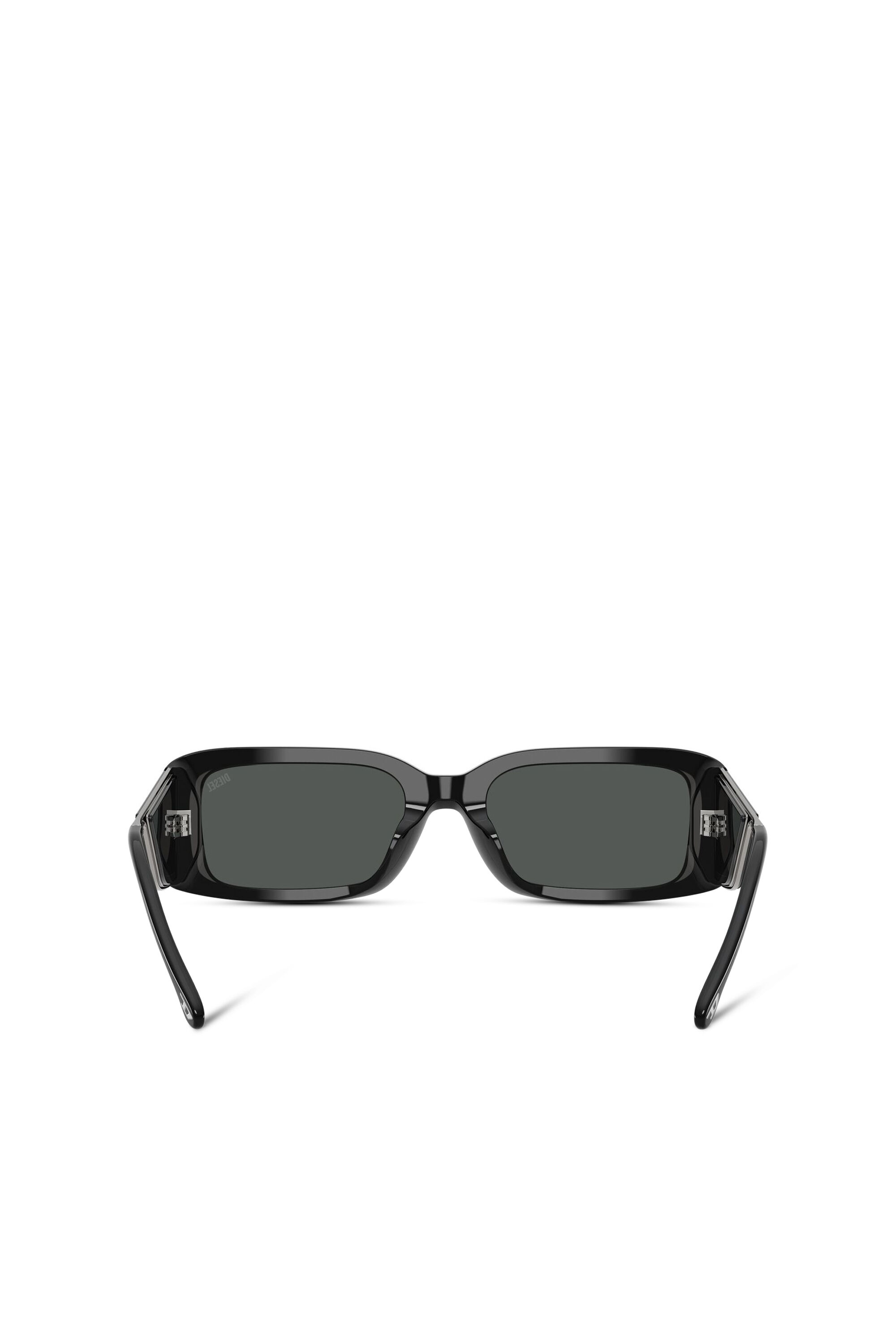 Diesel - 0DL2017U, Unisex's Rectangle sunglasses in ブラック - 3