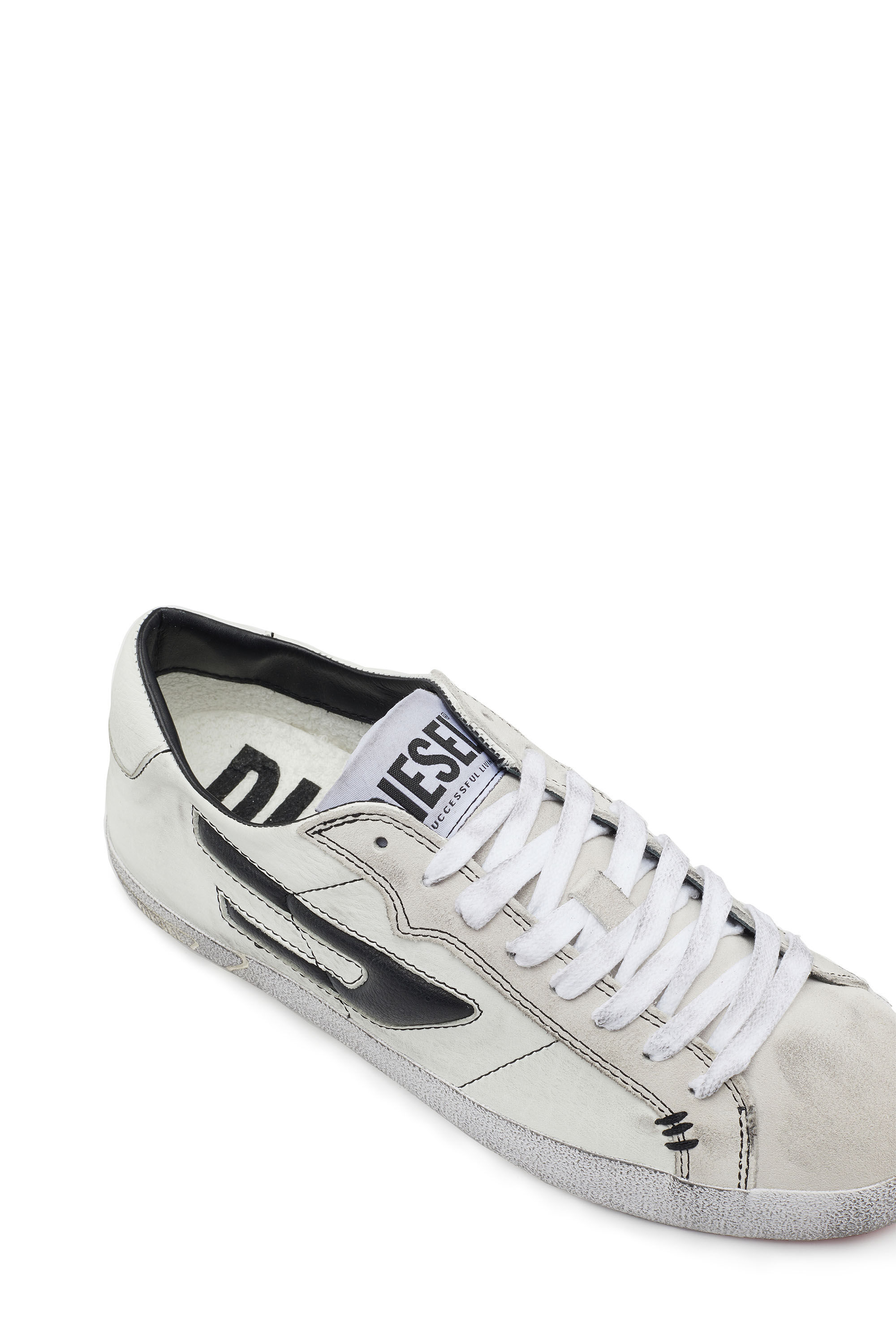 Diesel - S-LEROJI LOW W, Female's ローカットスニーカー ロゴ - S-Leroji Low W in ホワイト - 7