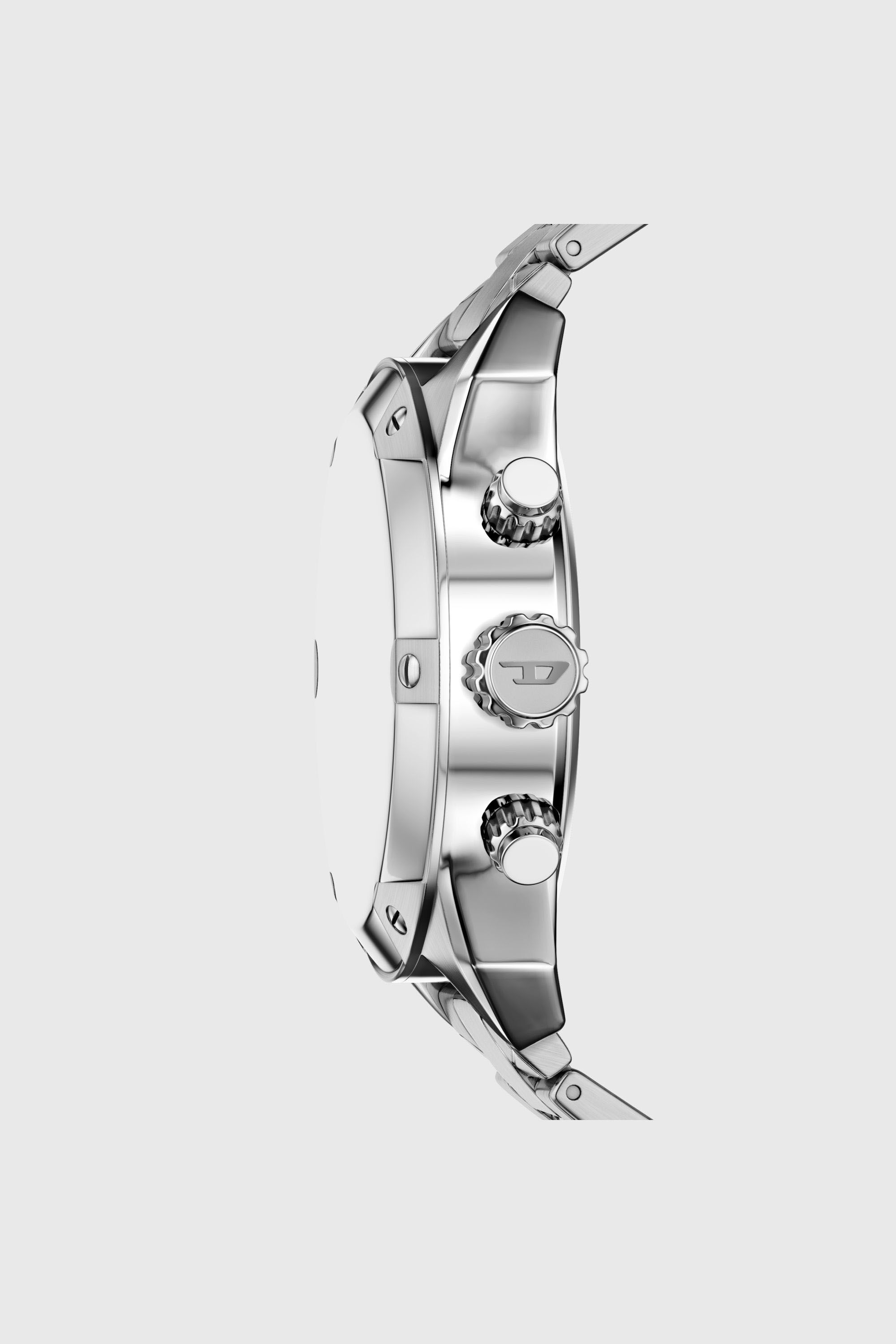 Diesel - DZ4712 WATCH, Male's Spiked stainless steel watch in シルバー - 3