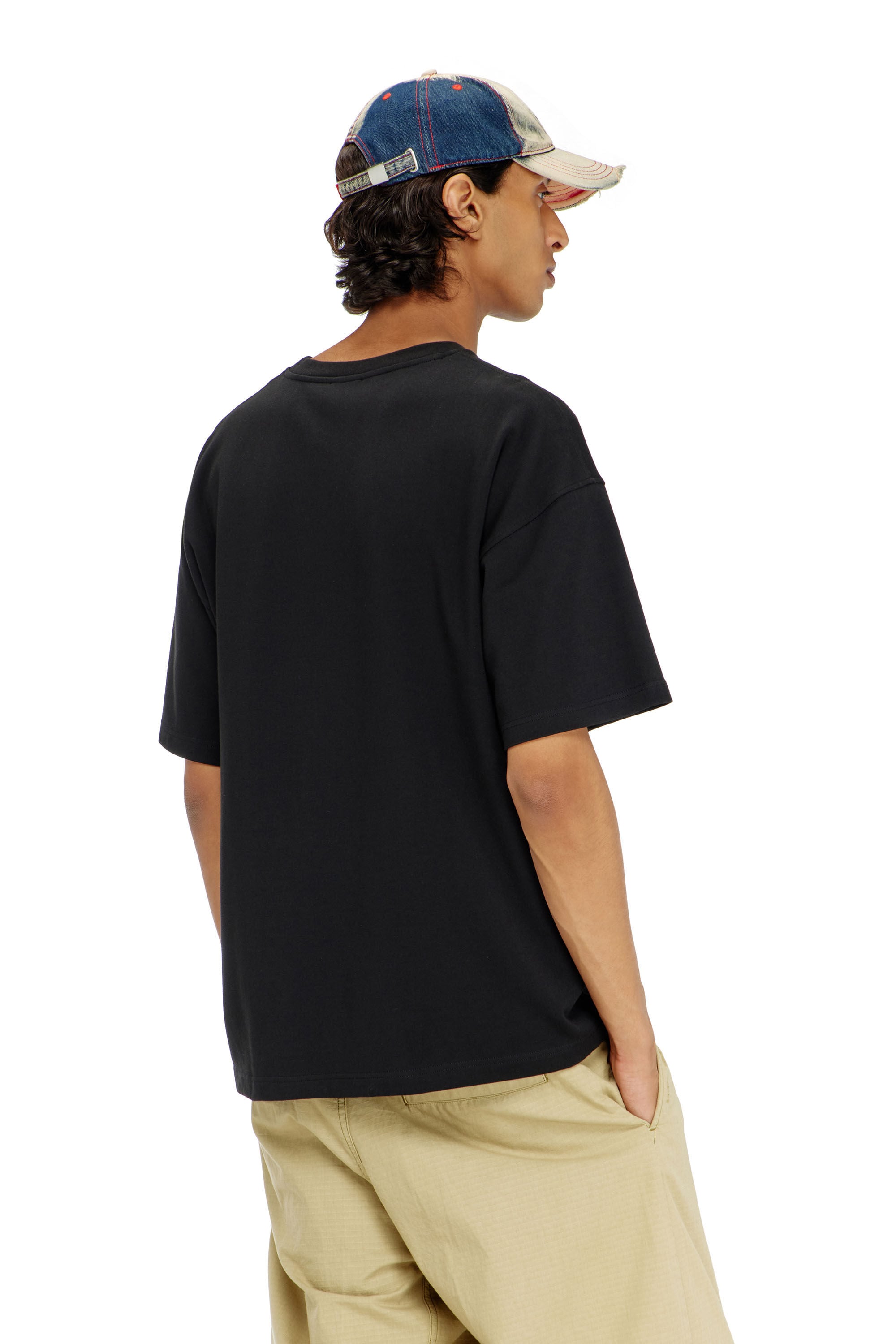 Diesel - T-BOXT-AA16, Male's Tシャツ in ブラック - 4