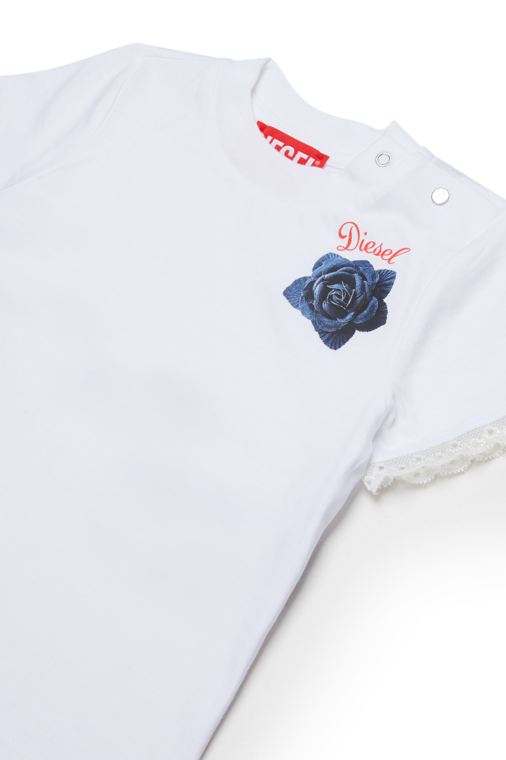 Diesel - TROSEZB, Female's Tシャツ in ホワイト - 3