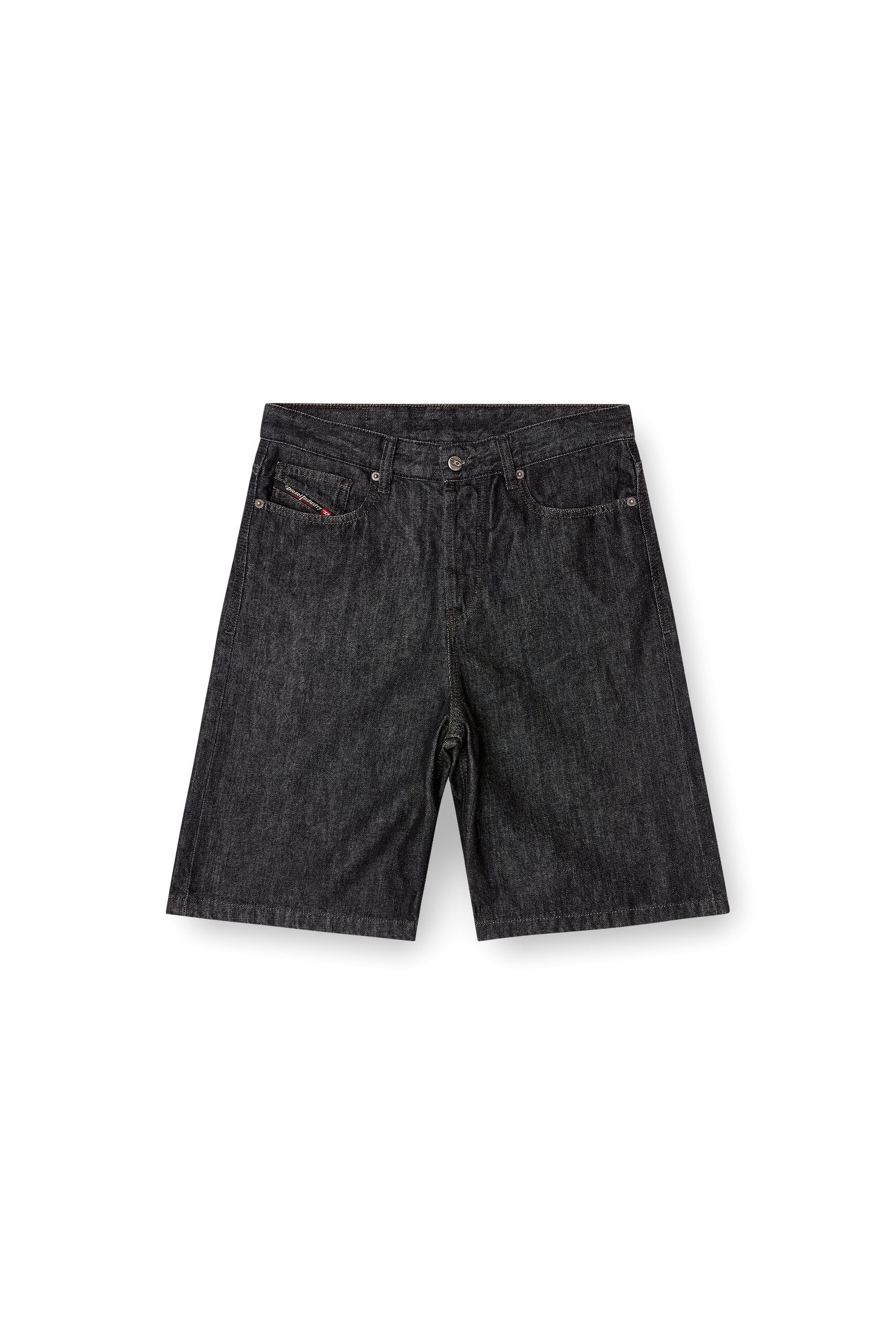 DE-SIRE-SHORT Shorts in rinse-wash denim｜ブラック｜ウィメンズ｜DIESEL