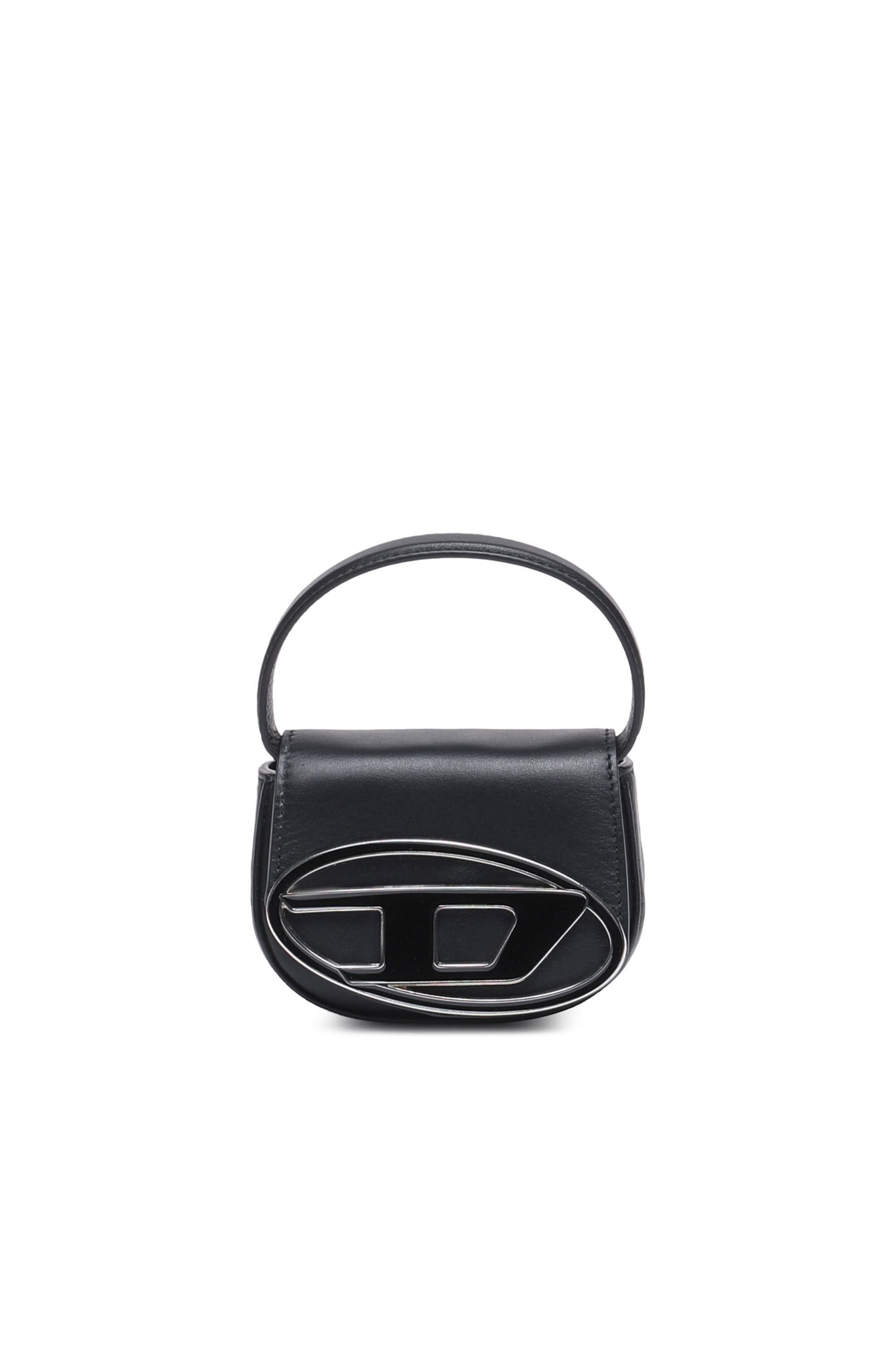 Diesel - 1DR XS, Female's カウレザーショルダーバッグXS in ブラック - 2