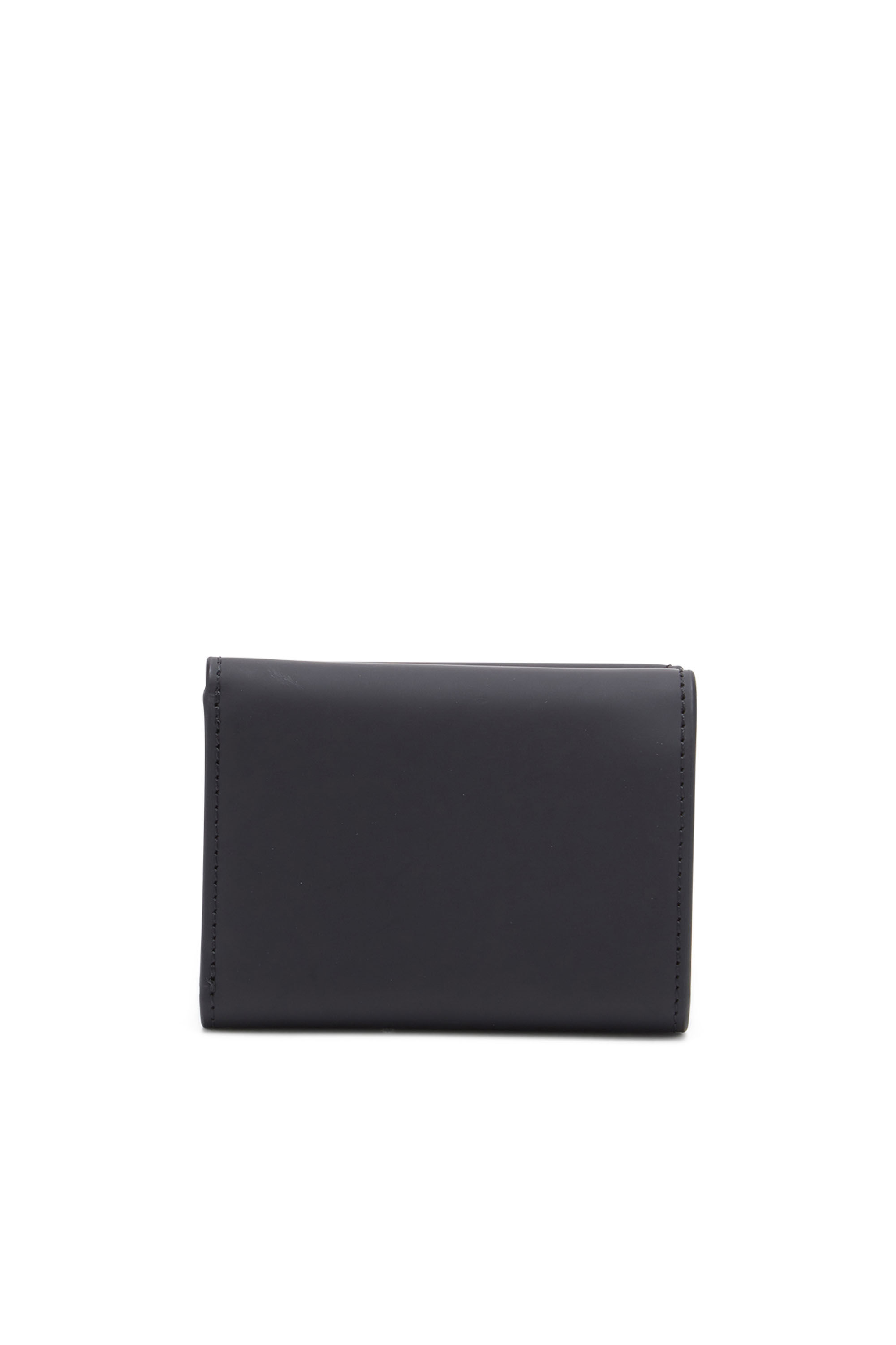 1DR TRI FOLD COIN XS II Tri-fold wallet in matte leather｜ブラック｜ウィメンズ｜DIESEL