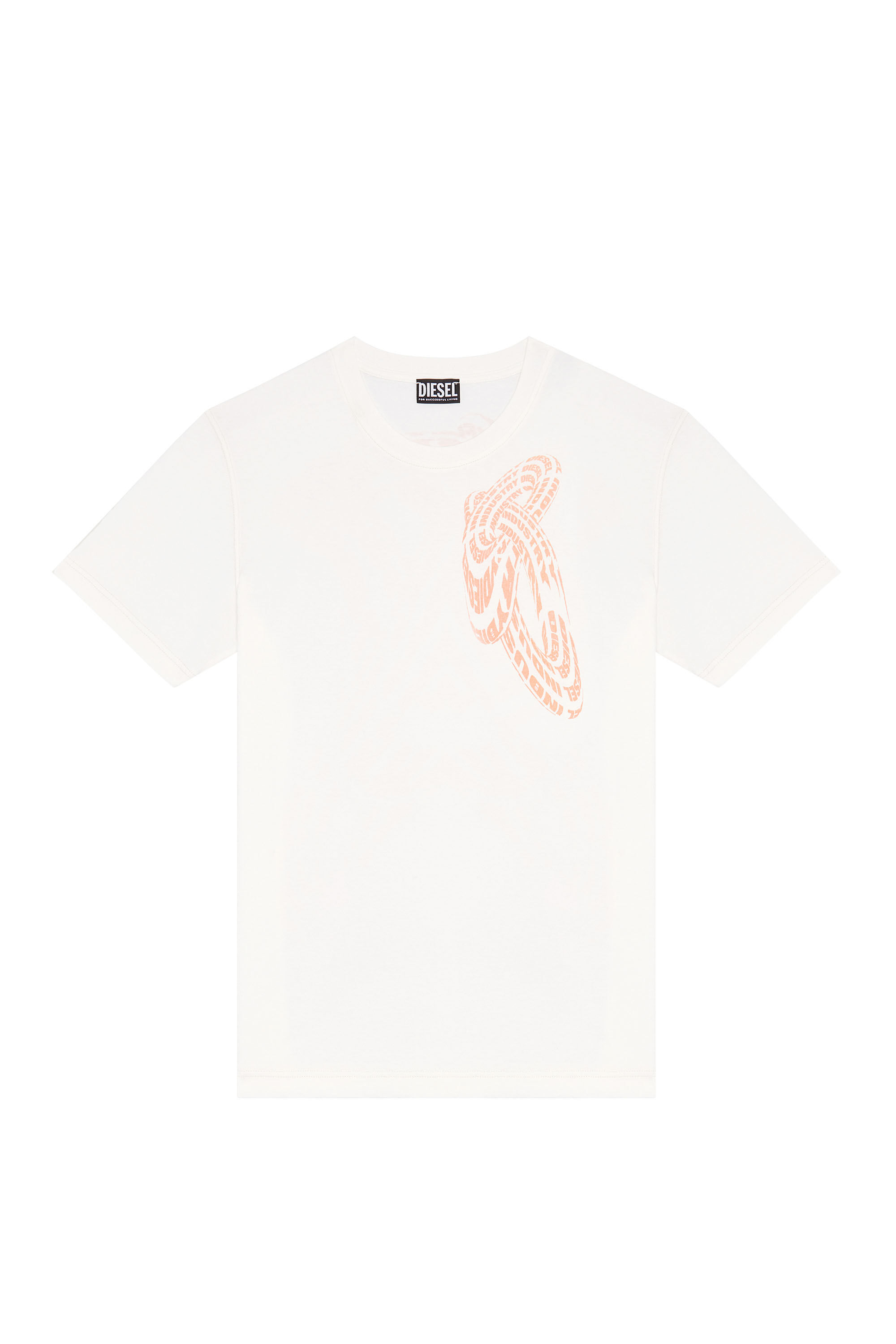 Diesel - T-DIEGOR-G3, Male's Tシャツ サーモクロミックプリント in ホワイト - 2