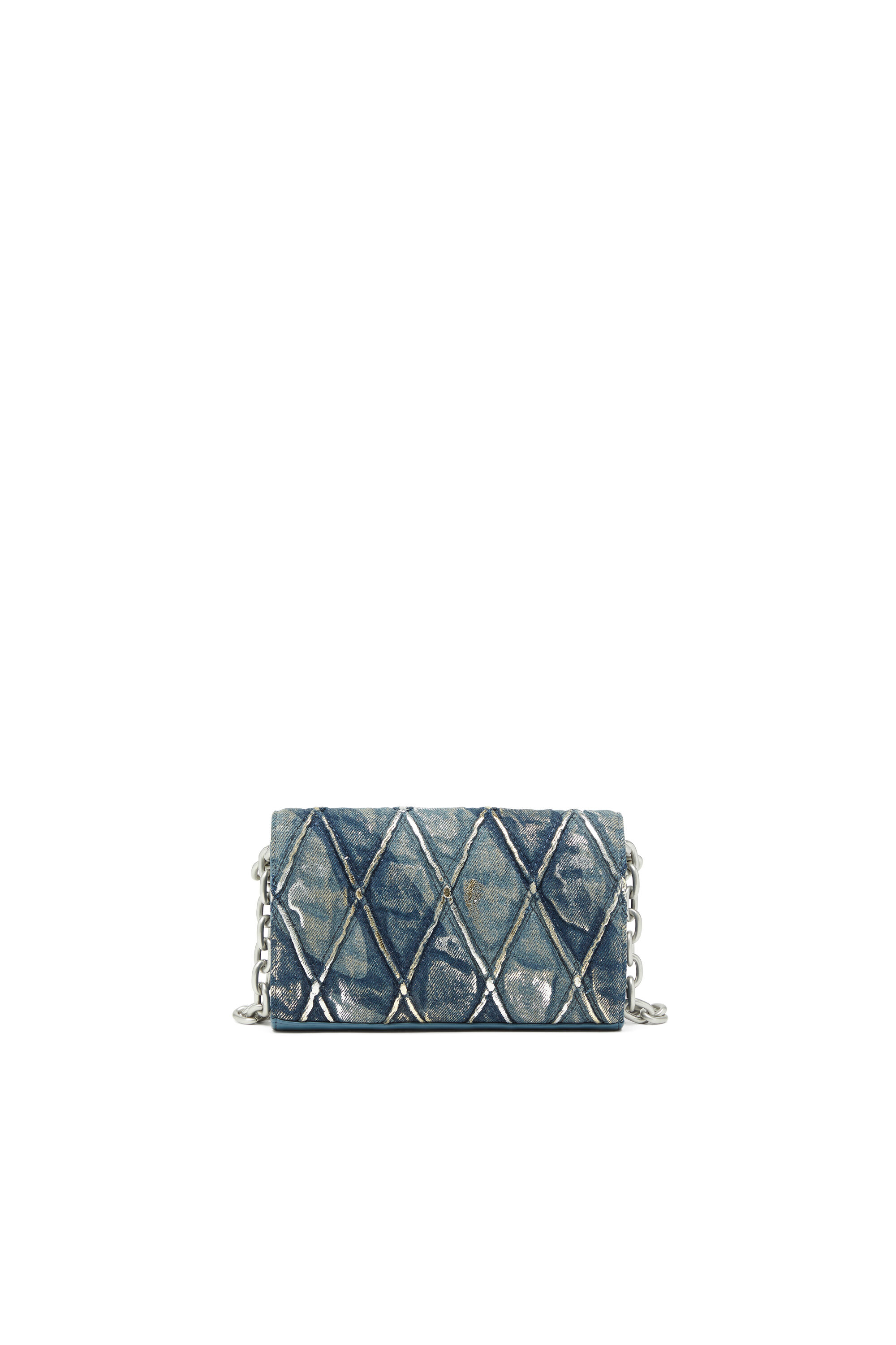 Diesel - WALLET ON CHAIN, Female's ウォレットバッグ in ブルー - 2