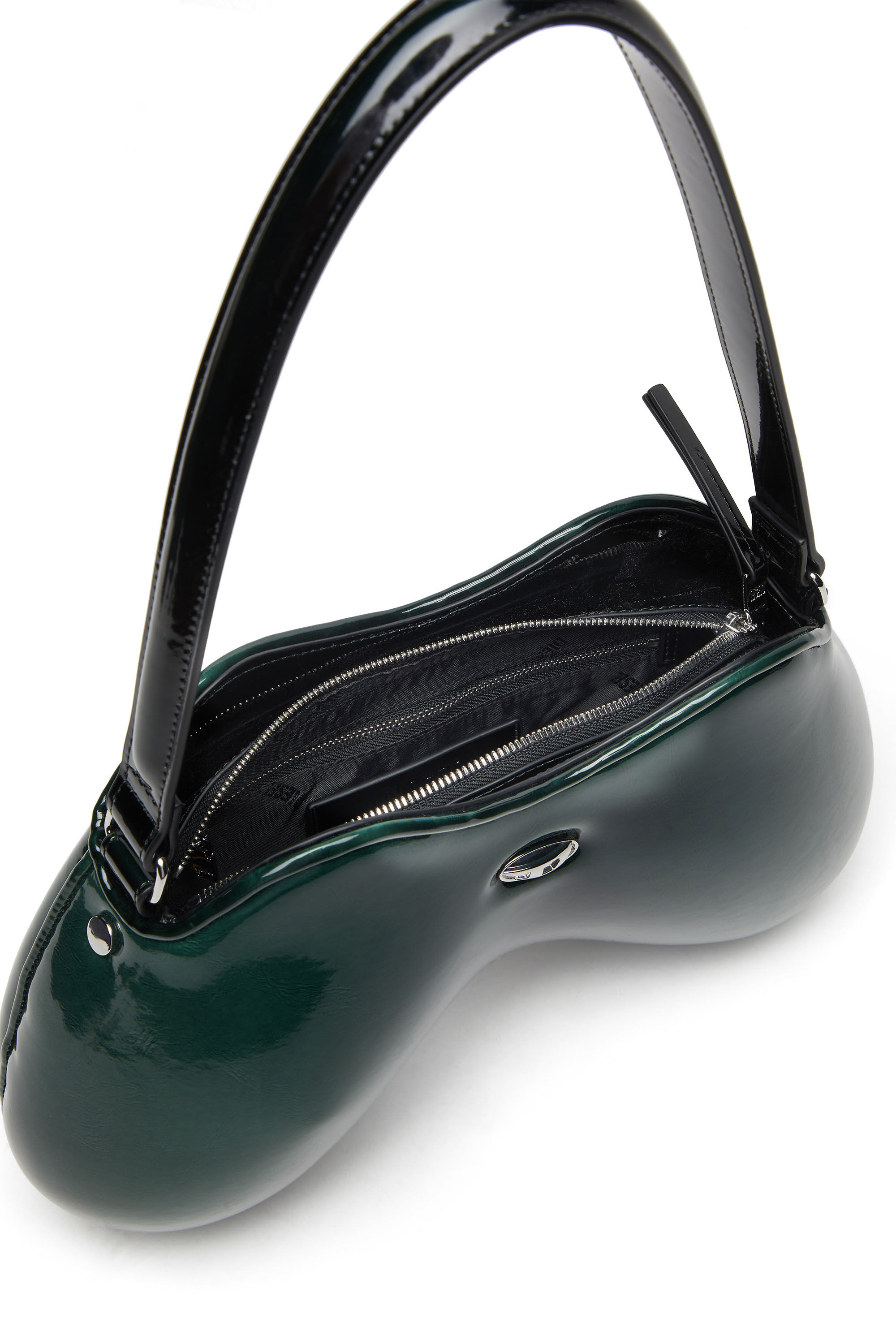 Diesel - DOUBLE-D SHOULDER, Female's ショルダーバッグ in グリーン - 4