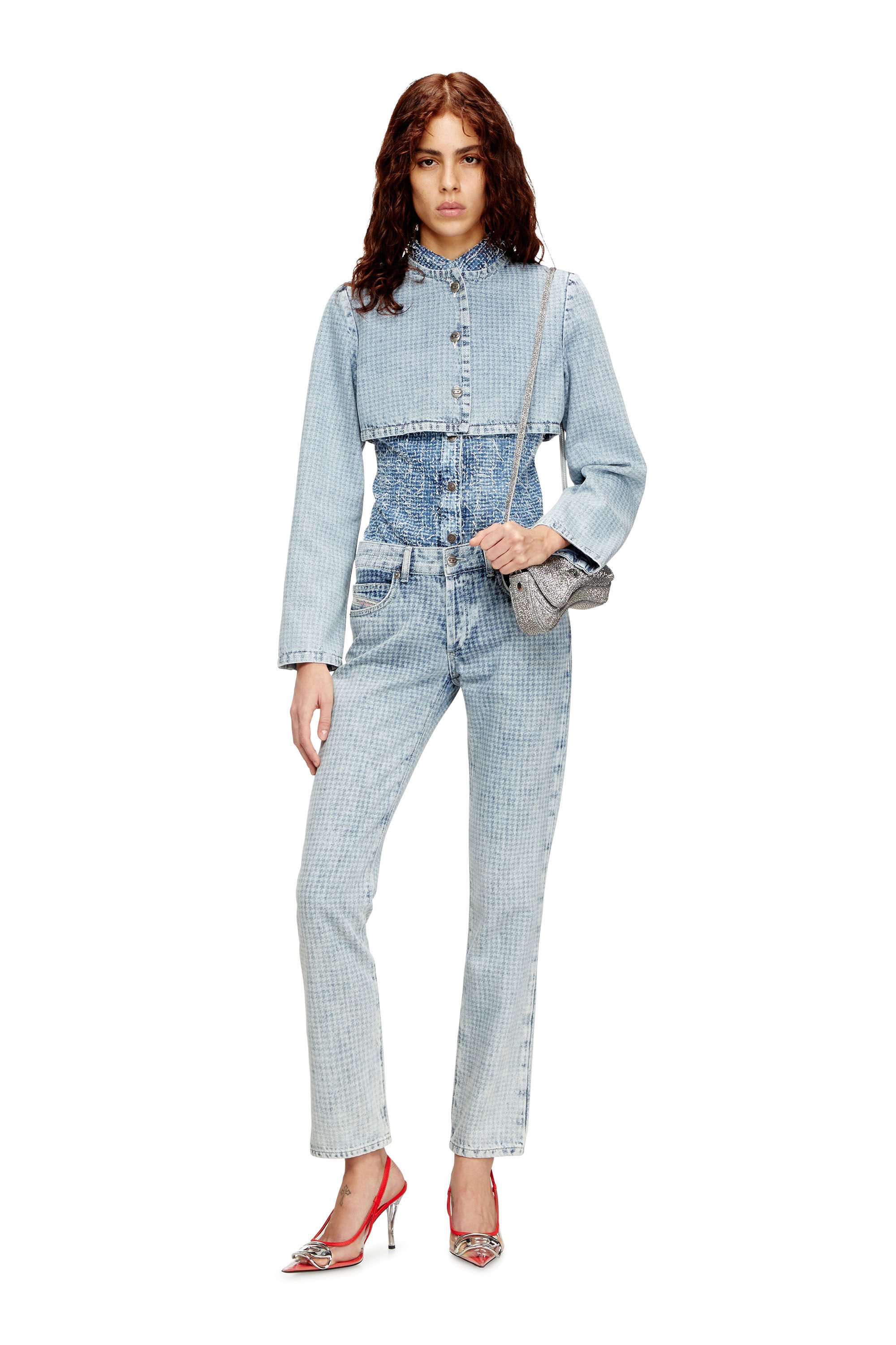 Diesel - Female's Slim Jeans 1992 D-Jiann 0ADCH, ライトブルー - 1