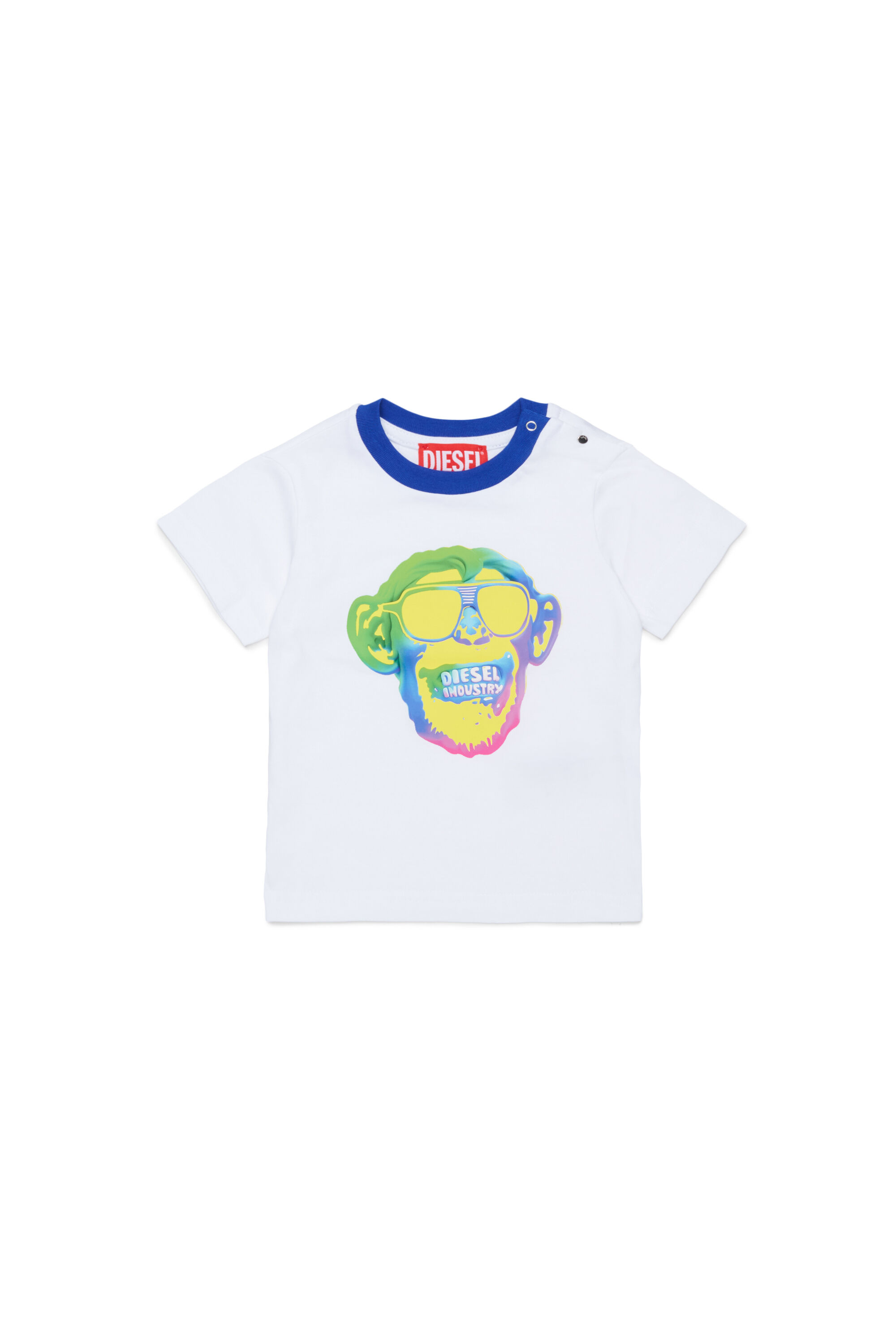 Diesel - TOKEYB, Male's Tシャツ in ホワイト - 1