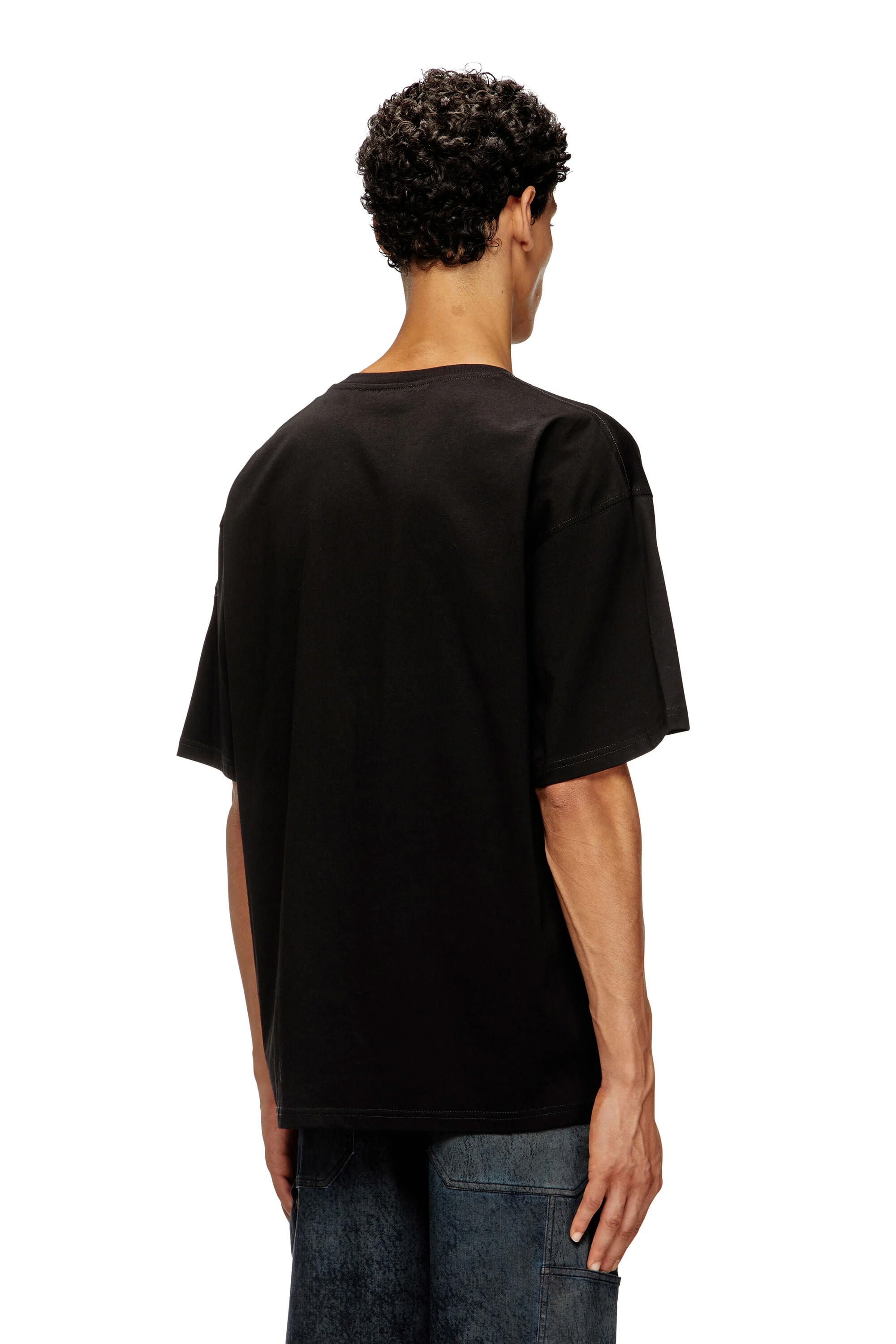 Diesel - T-SHIRT, Male's T-SHIRT in ブラック - 3