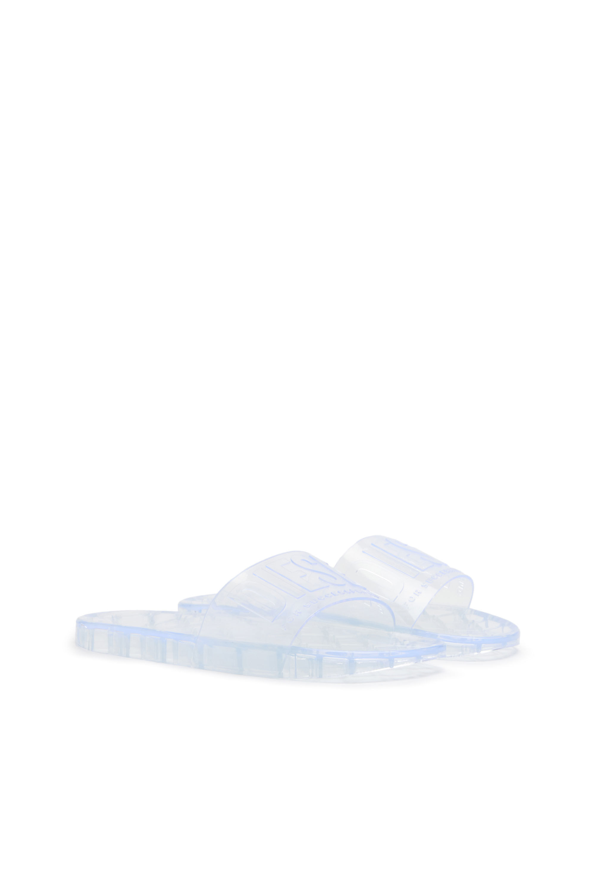 Diesel - SA-KARAIBI GL X, Female's PVC フラットサンダル - Sa-Karaibi Gl X in ホワイト - 2