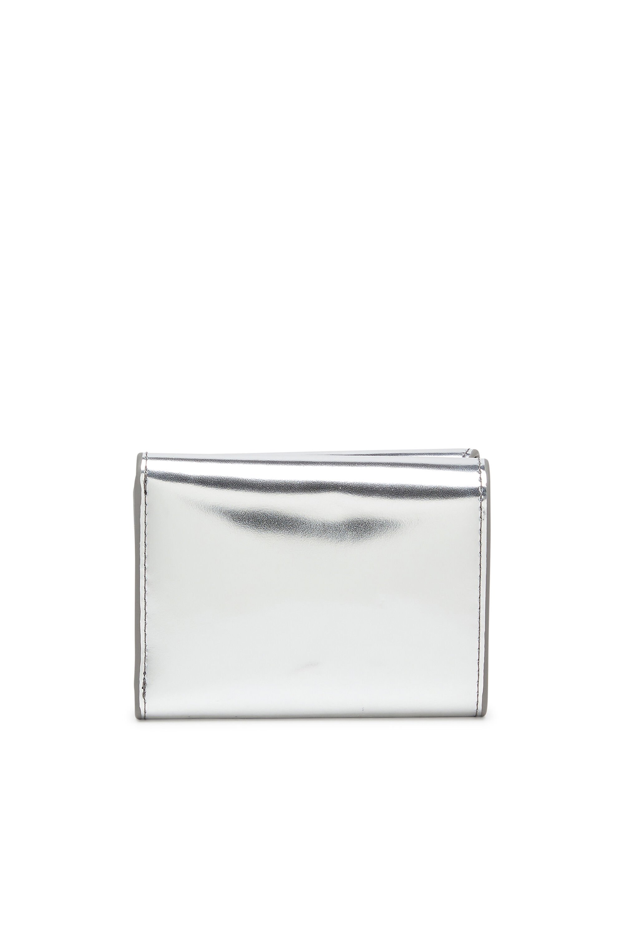 Diesel - 1DR TRI FOLD COIN XS, Female's 三つ折りウォレット in シルバー - 2