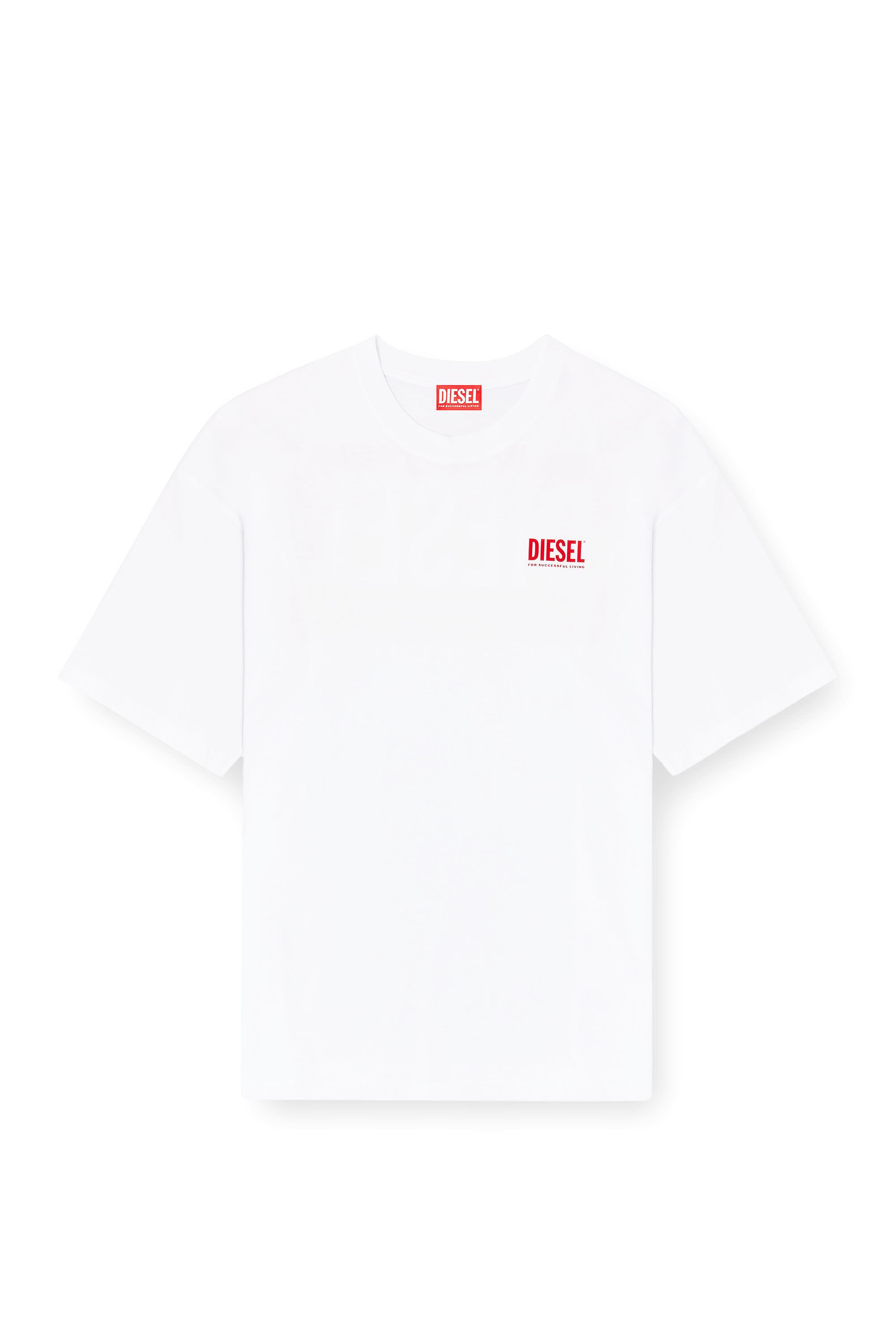 Diesel - T-BOXT-BISK, Male's Tシャツ in ホワイト - 2