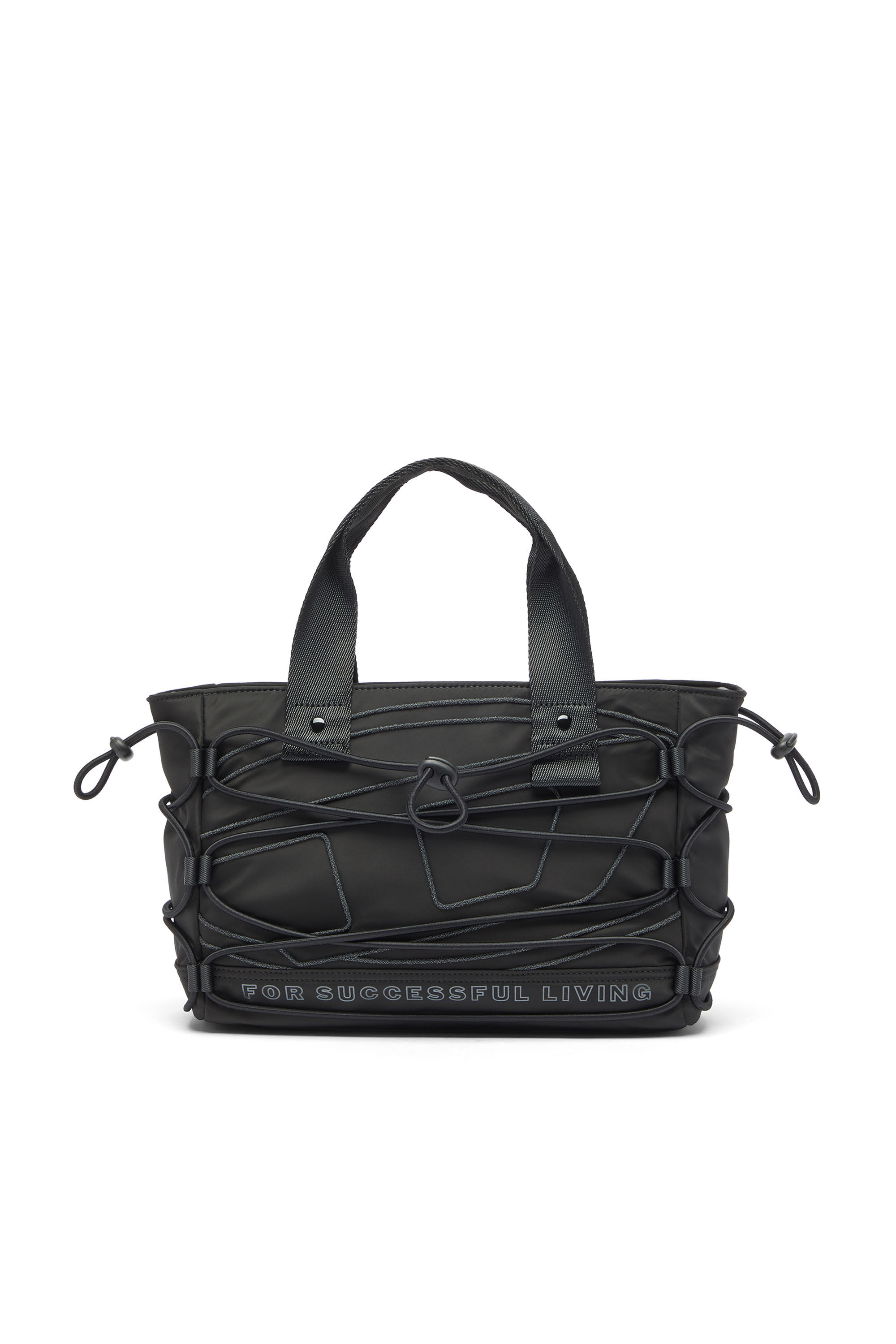 TECH-D TOTE S X トートバッグ｜ブラック｜ウィメンズ｜DIESEL