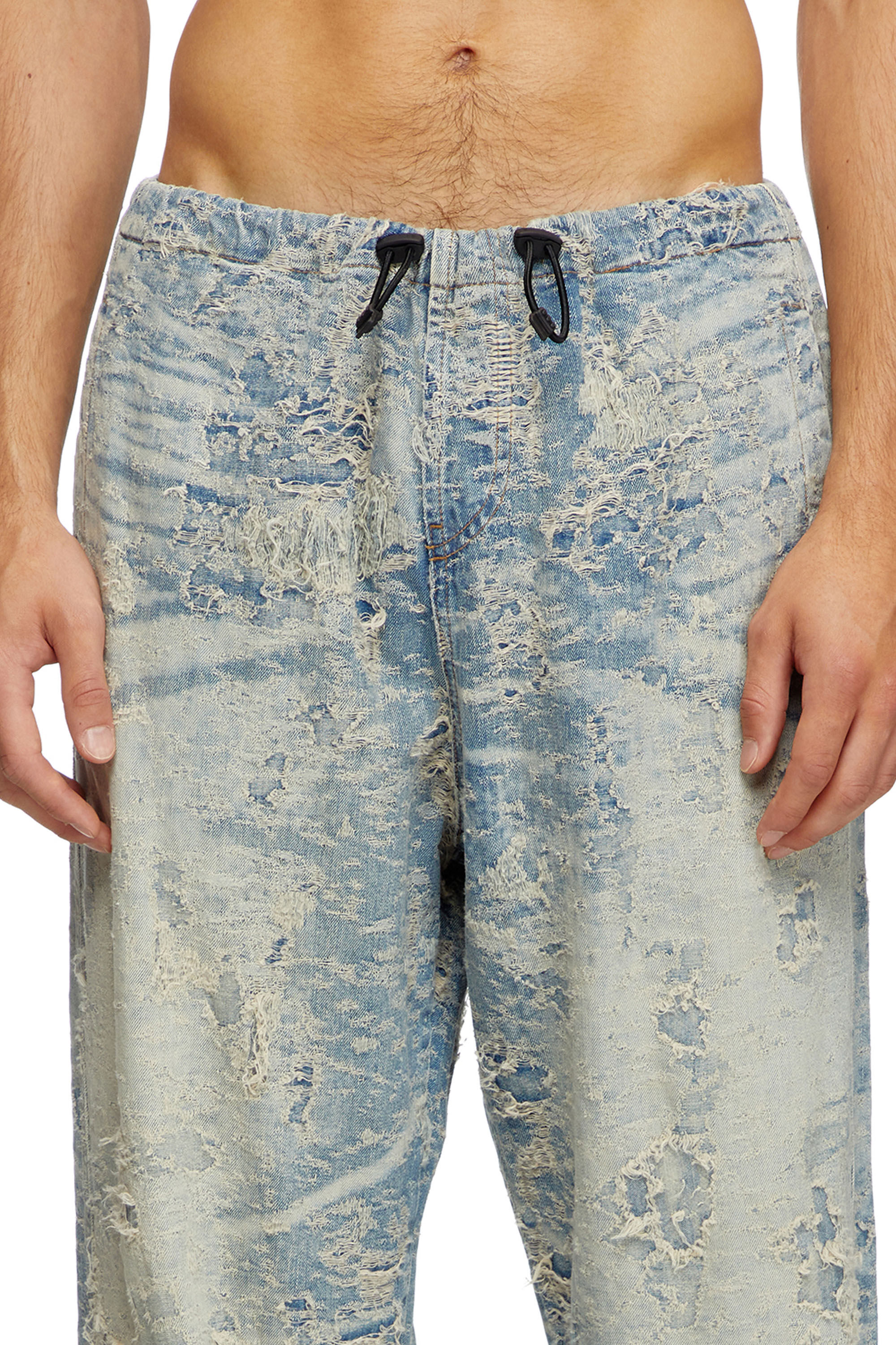Diesel - Unisex's Relaxed Jeans D-Martial 007Z7, ライトブルー - 5