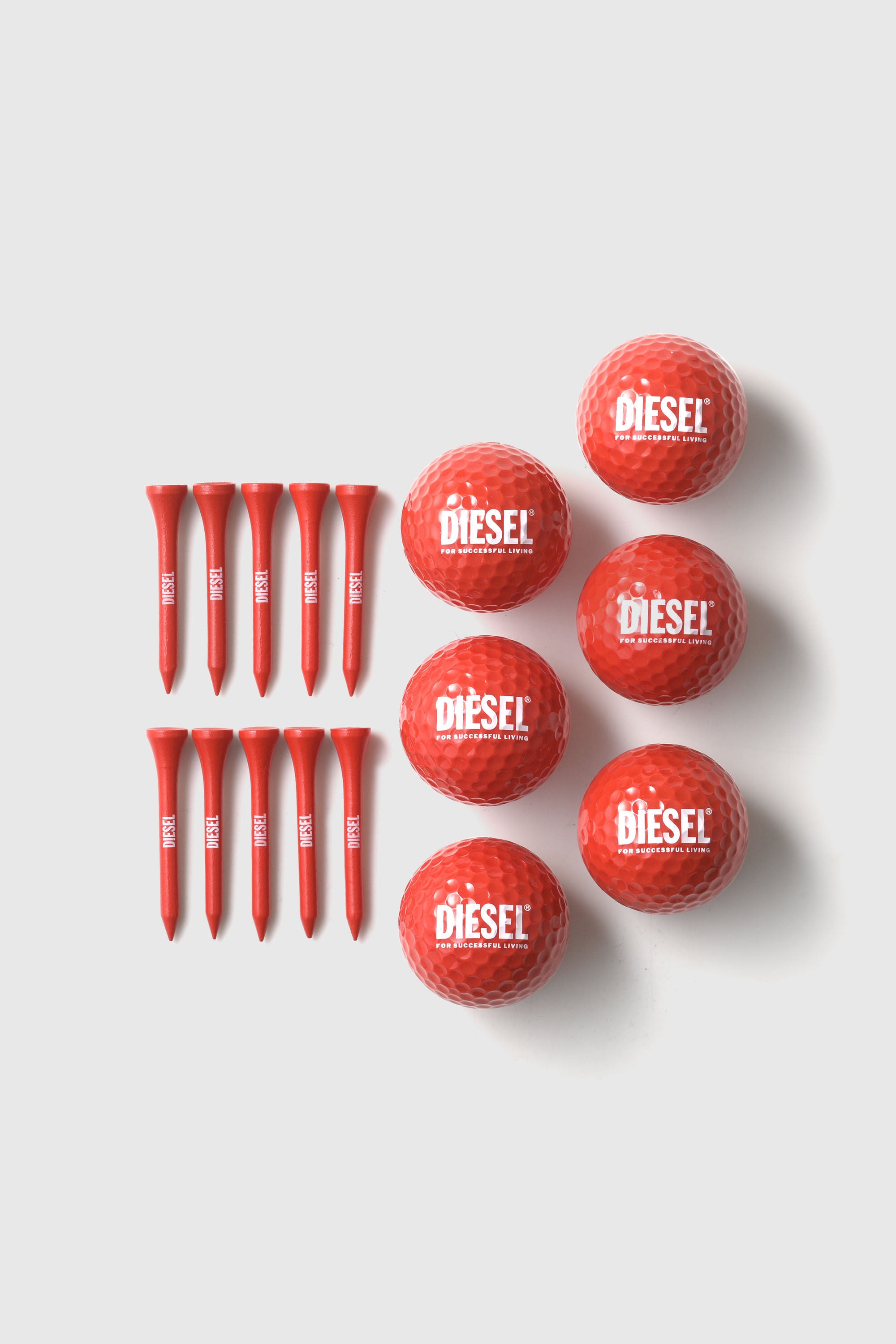 Diesel - GOLF BALL SET, Unisex's GOLF BALL SET in レッド - 2