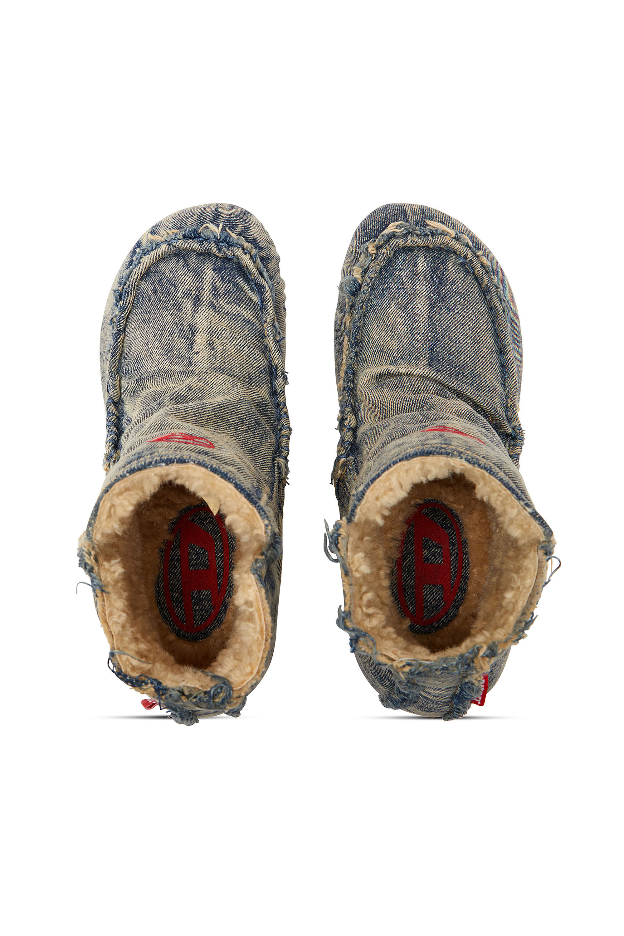 Diesel - D-WOODSTOCK HEEL AB, Female's アンクルブーツ in ブルー - 6