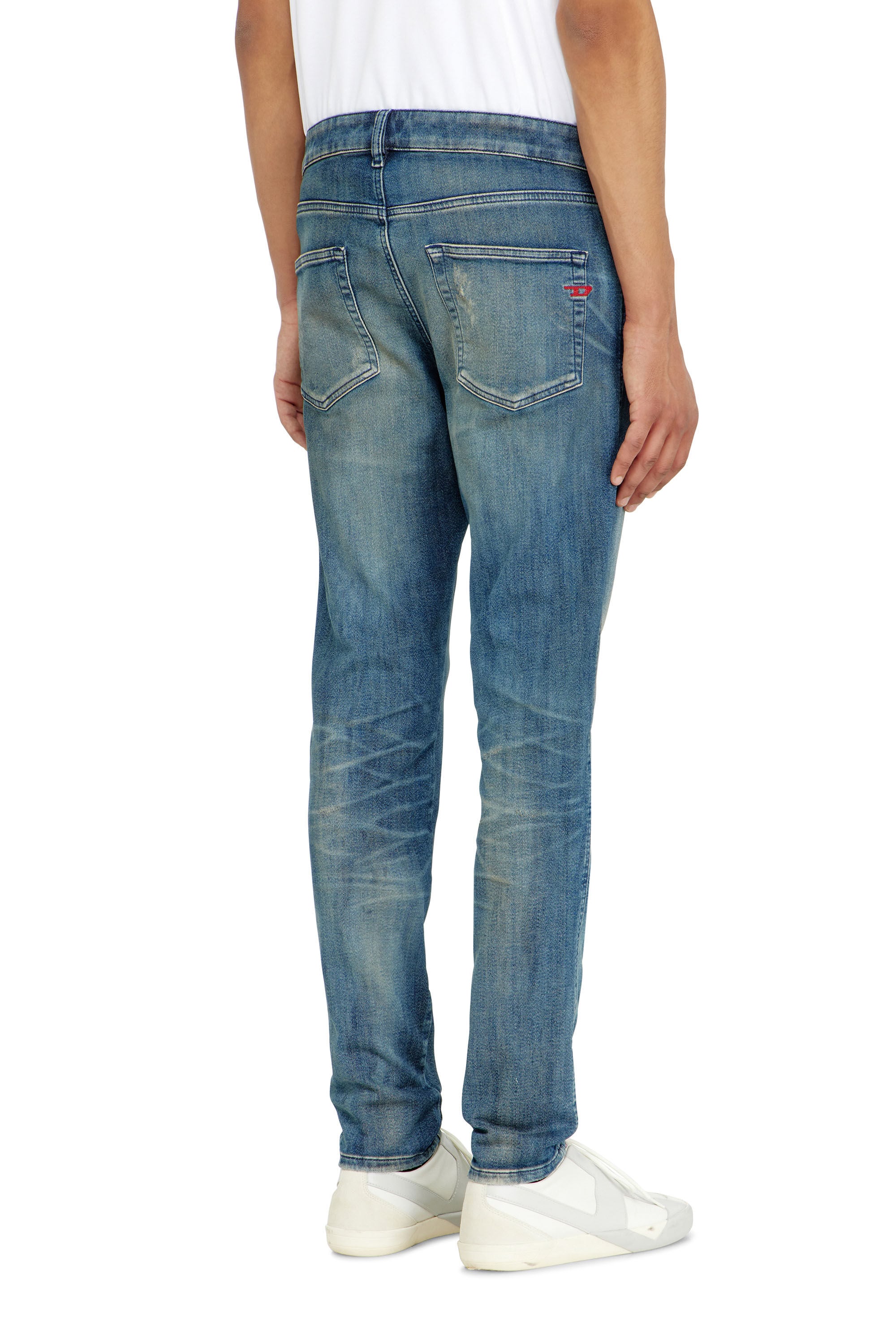 Diesel - Male's Slim 2062 D-Strukt Joggjeans&reg; 09P98, ミディアムブルー - 3