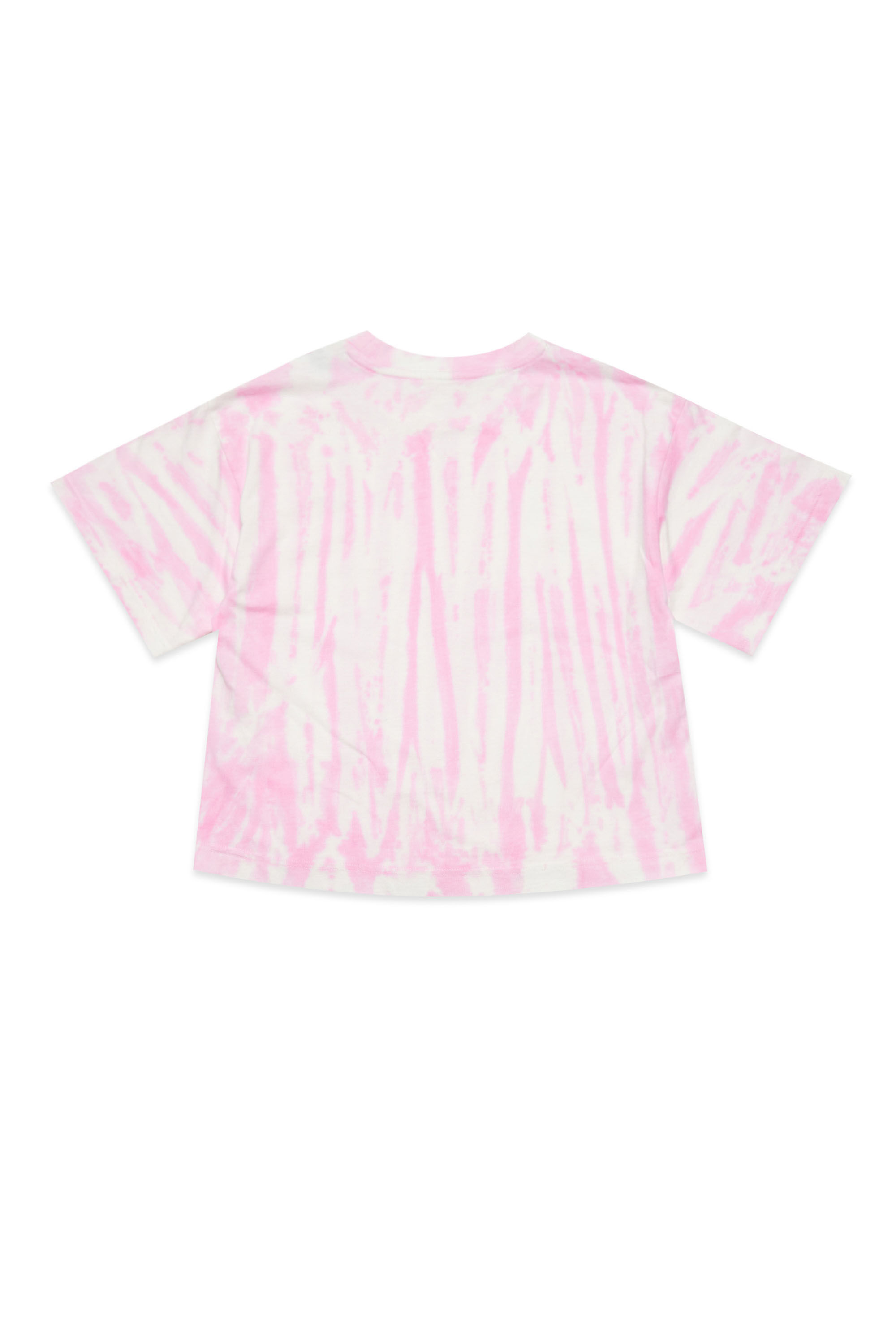 Diesel - TOILSSI, Female's キッズ Tシャツ シンプル ロゴ in ピンク / ホワイト - 2