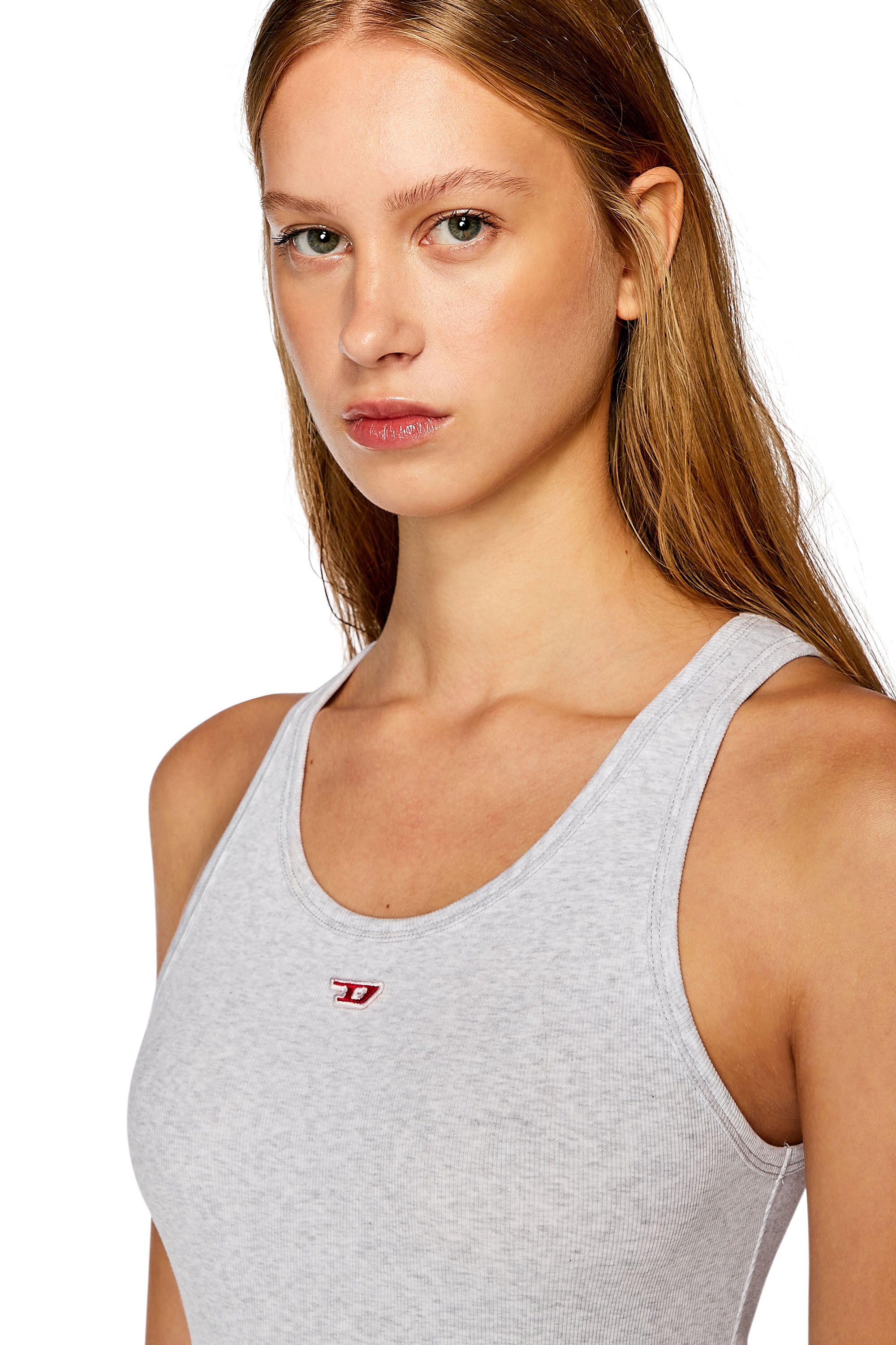 Diesel - D-TANK-D, Female's ワンピース ドレス  タンクトップ in グレー - 4