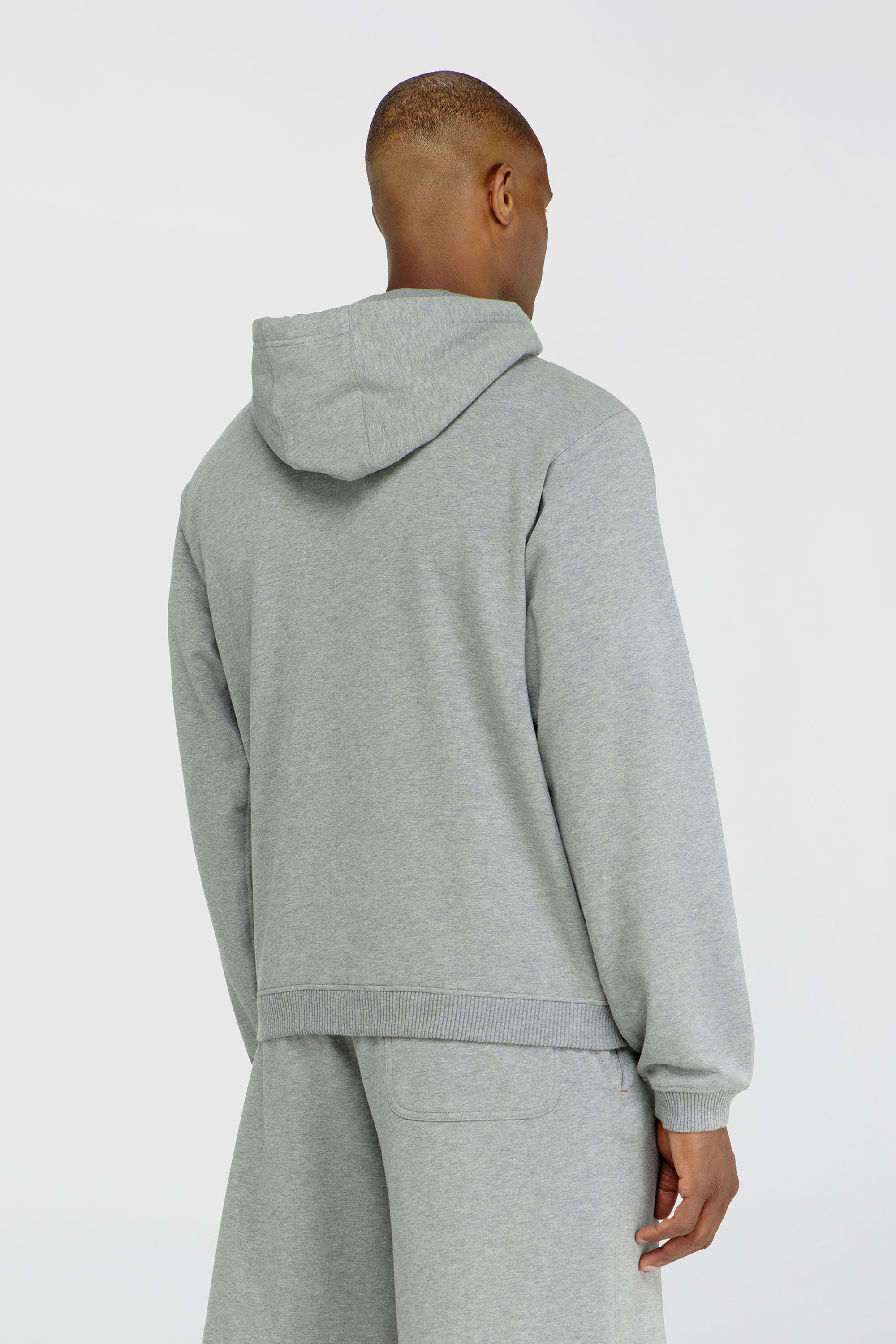 Diesel - JOY-D-CORE, Male's ジップアップパーカー in グレー - 4