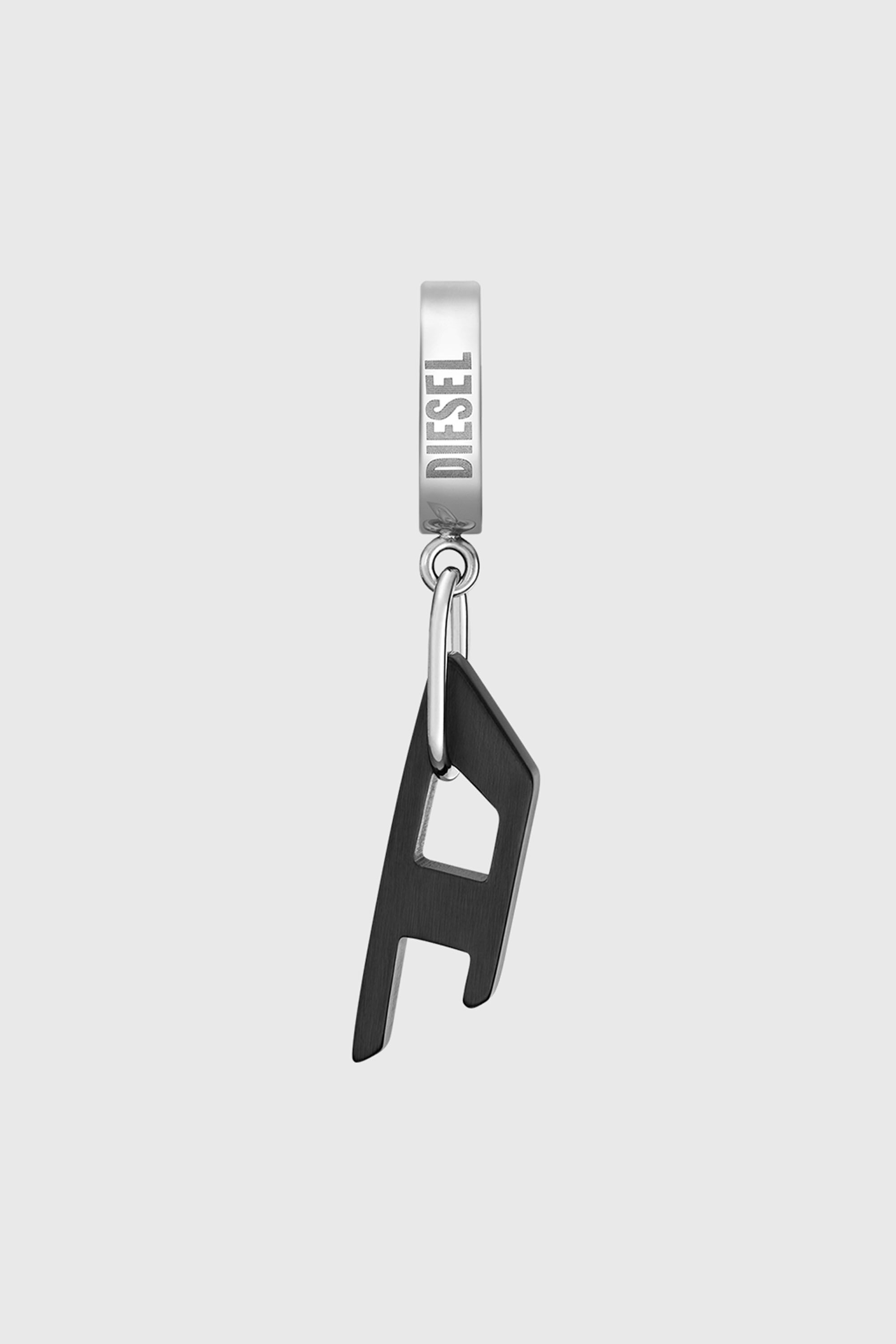 Diesel - DX1418, Unisex's ピアス（片耳用） in ブラック/シルバー - 2