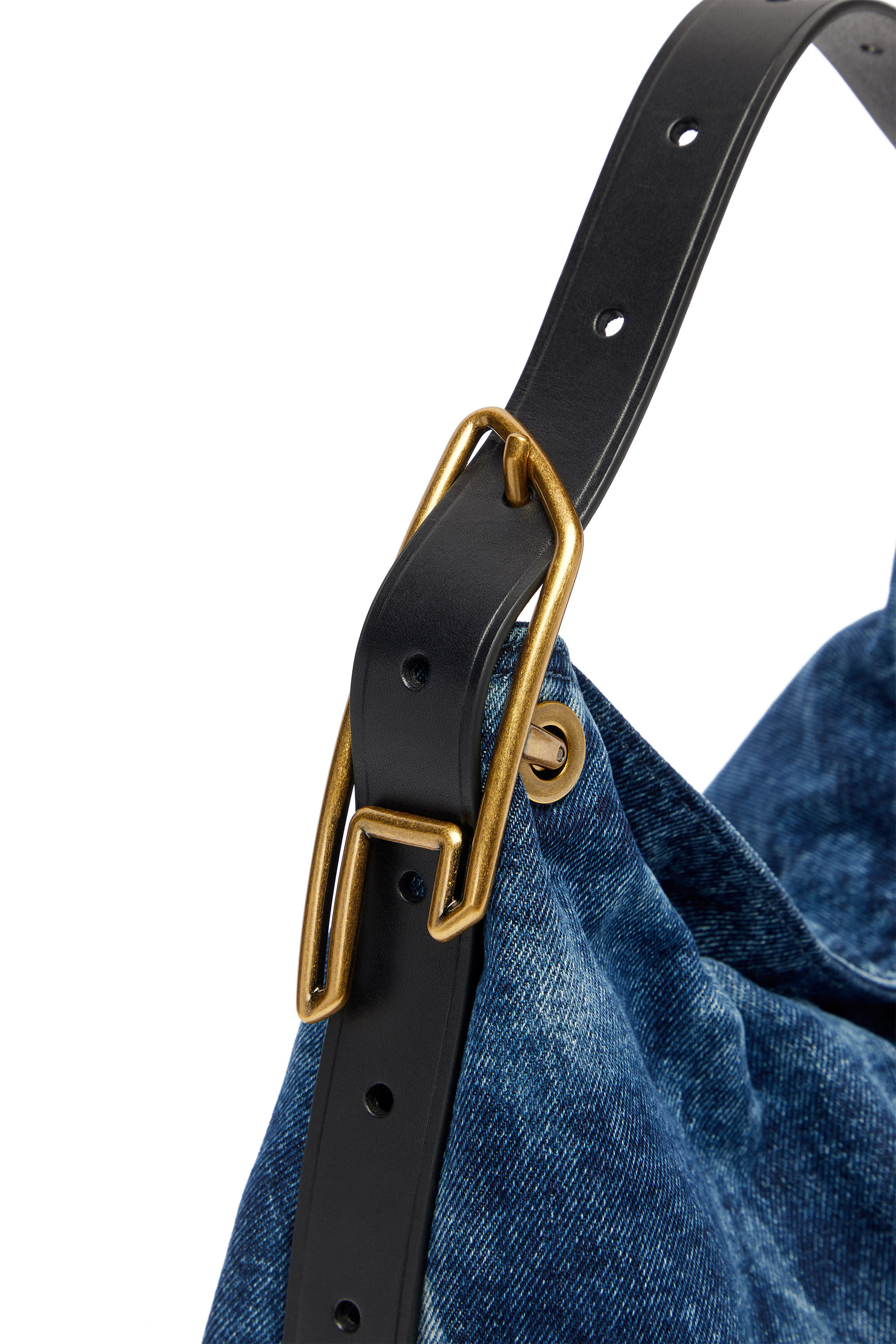 Diesel - D-LINE SHOULDER, Female's ショルダーバッグ in ミディアムブルー - 6
