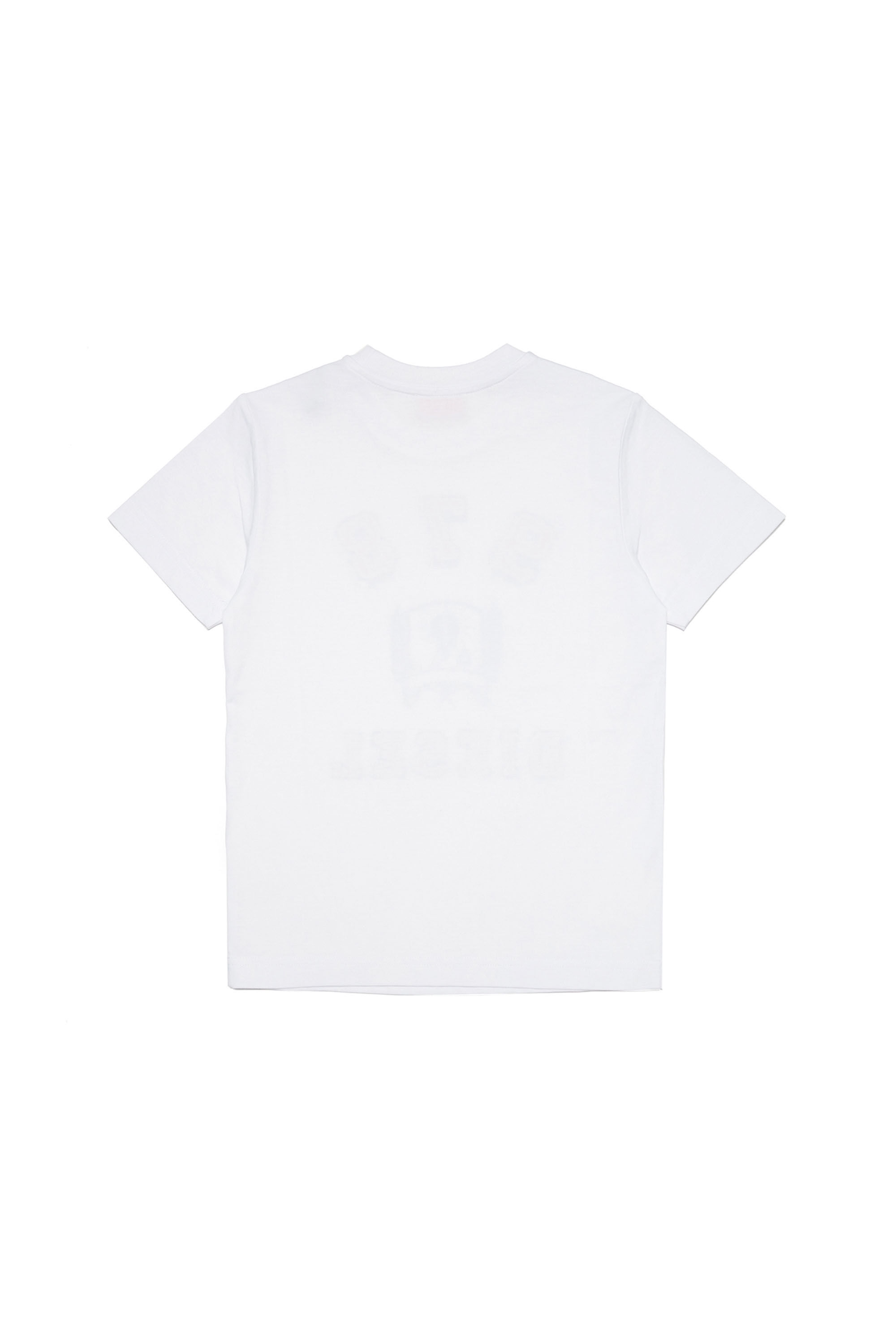 Diesel - TDIEGORE11, Male's キッズ Tシャツ ロゴデザイン グラフィック in ホワイト - 2
