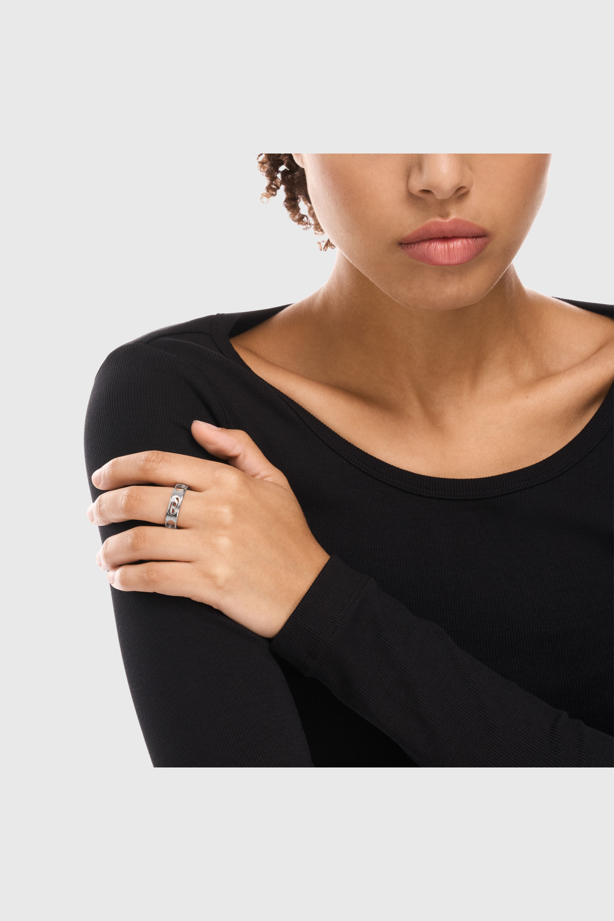 DX166540 JEWELLERY リング｜シルバー｜ウィメンズ｜DIESEL