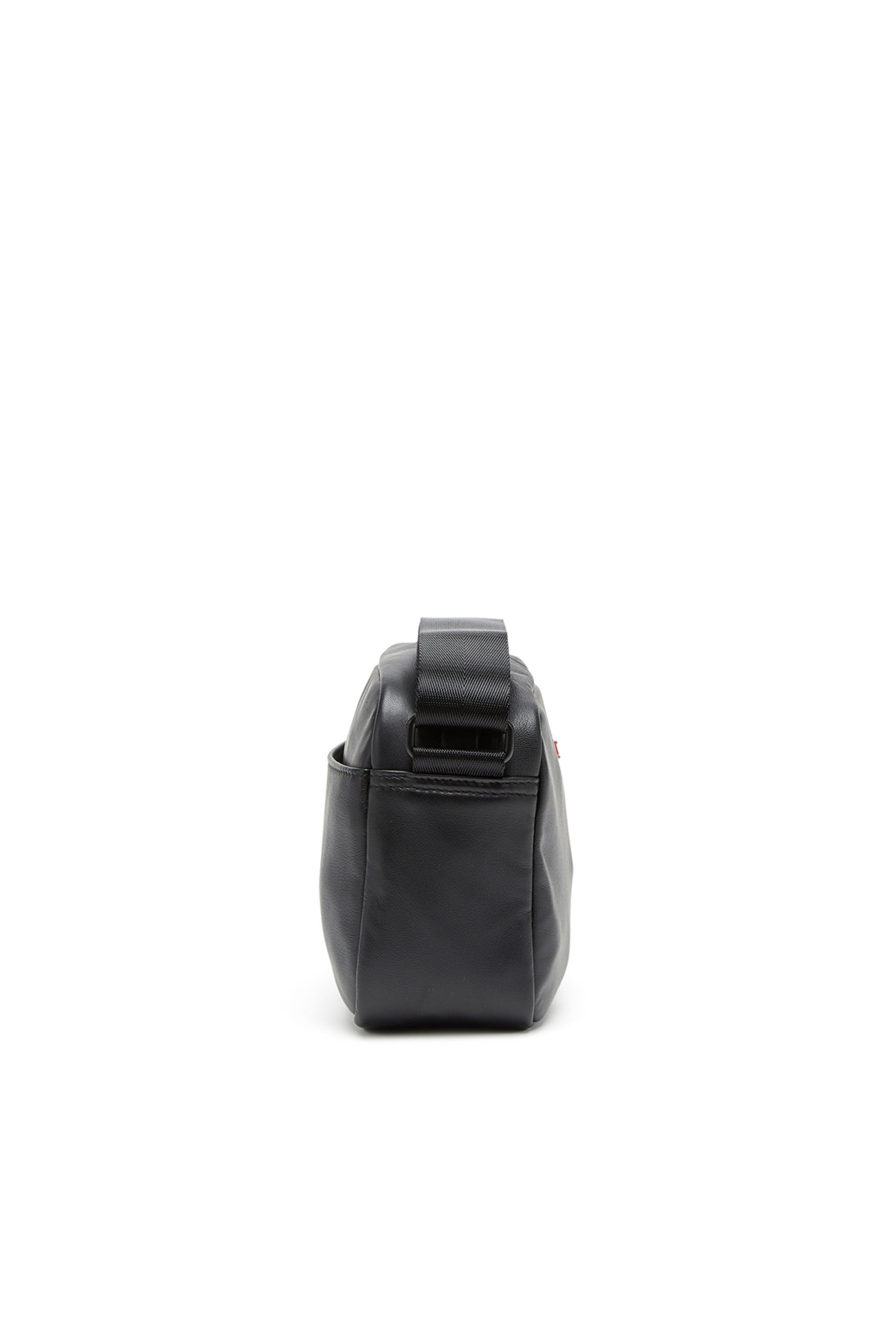 Diesel - RAVE CAMERA BAG X, Male's Rave-Camera bag in nappa leather in ブラック - 4