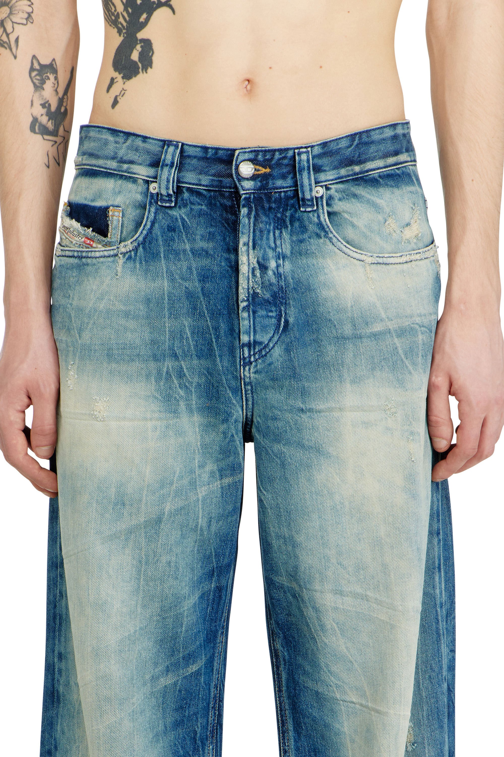 Diesel - Male's 2001 D-MACRO, ミディアムブルー - 3